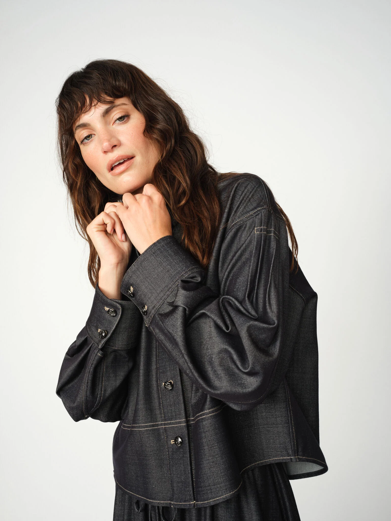 MMAnela Cilla Denim Shirt - Image 2