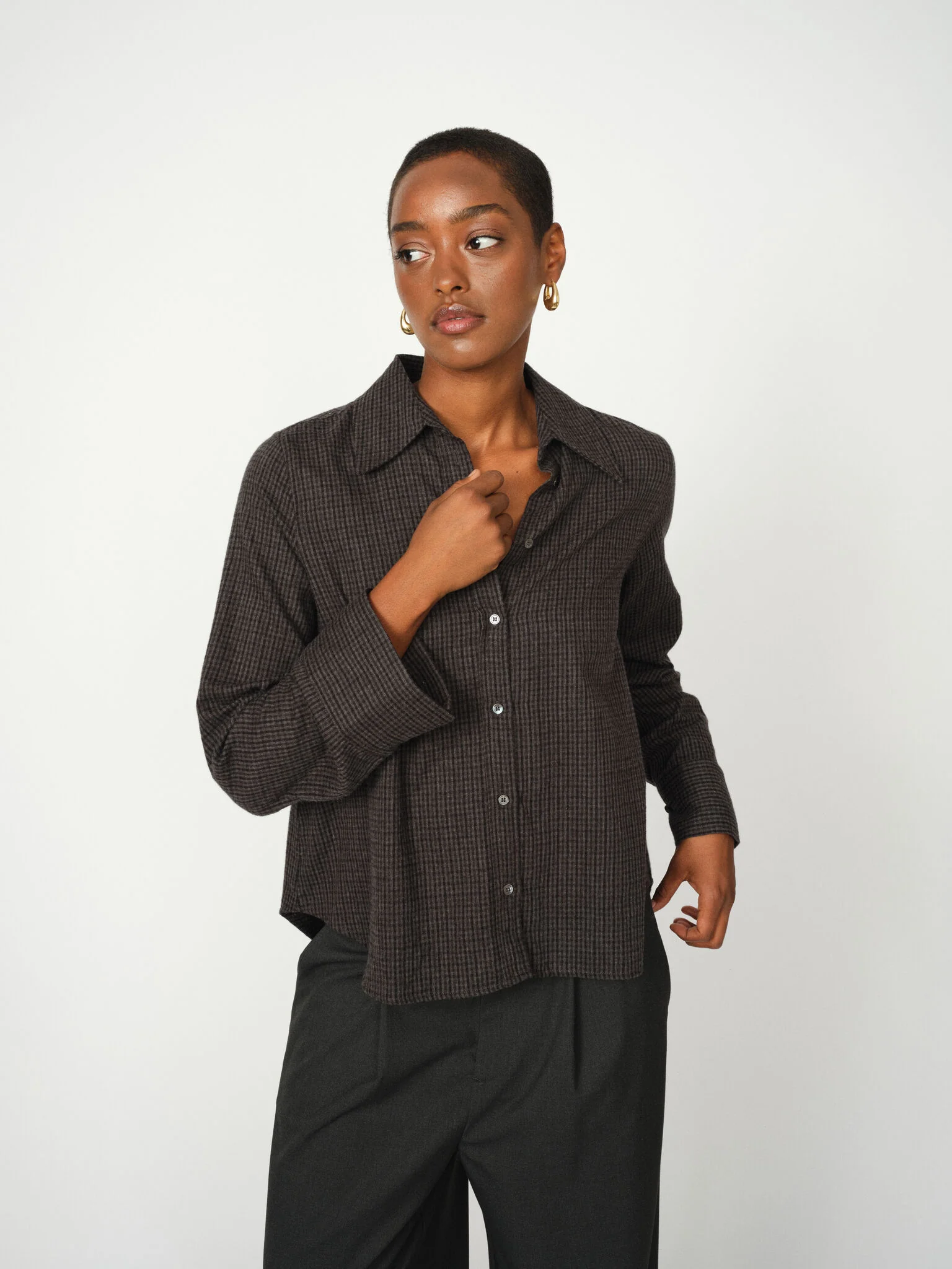 MMAyen Check Shirt - Image 2