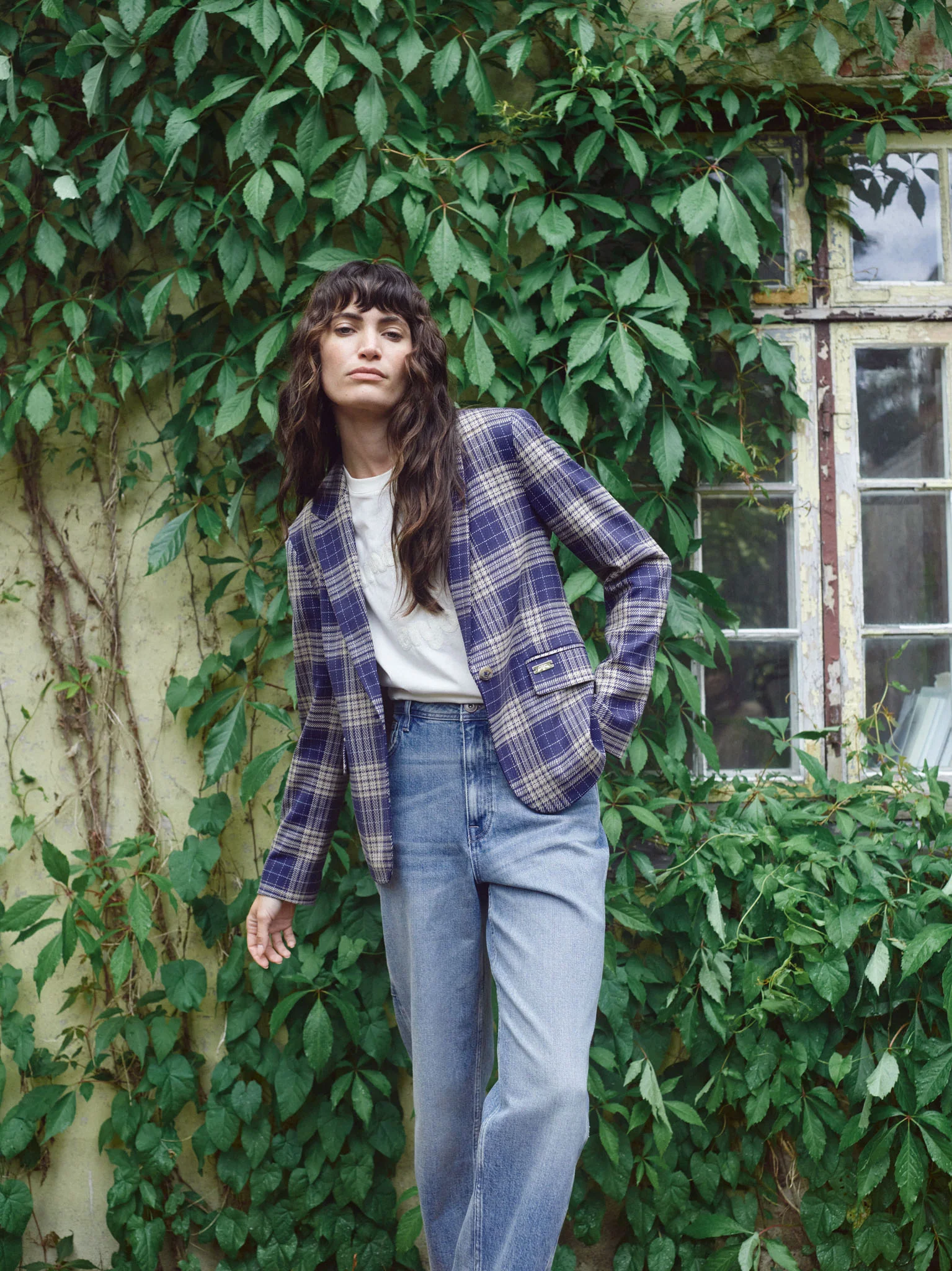 MMBlake Check Blazer - Image 2