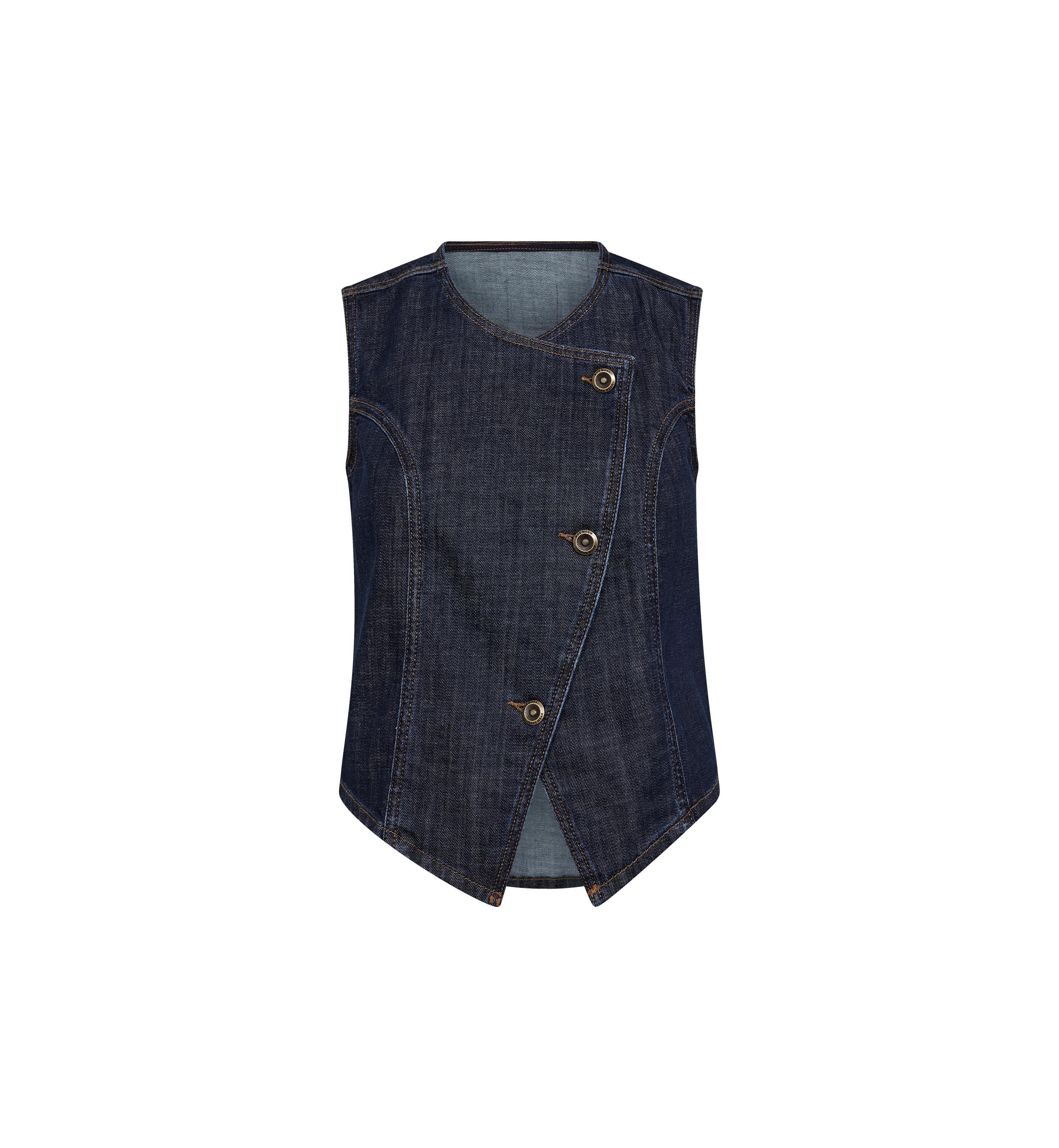 MMCeden Nippon Denim Vest - Image 3