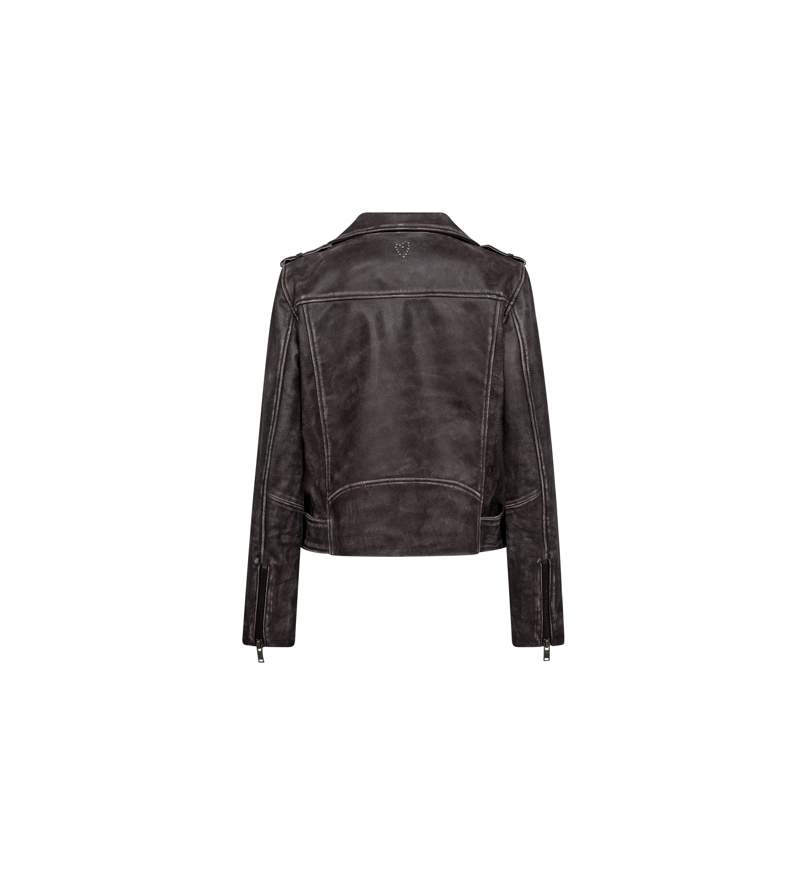 MMCelia Biker Leather Jacket - Image 4