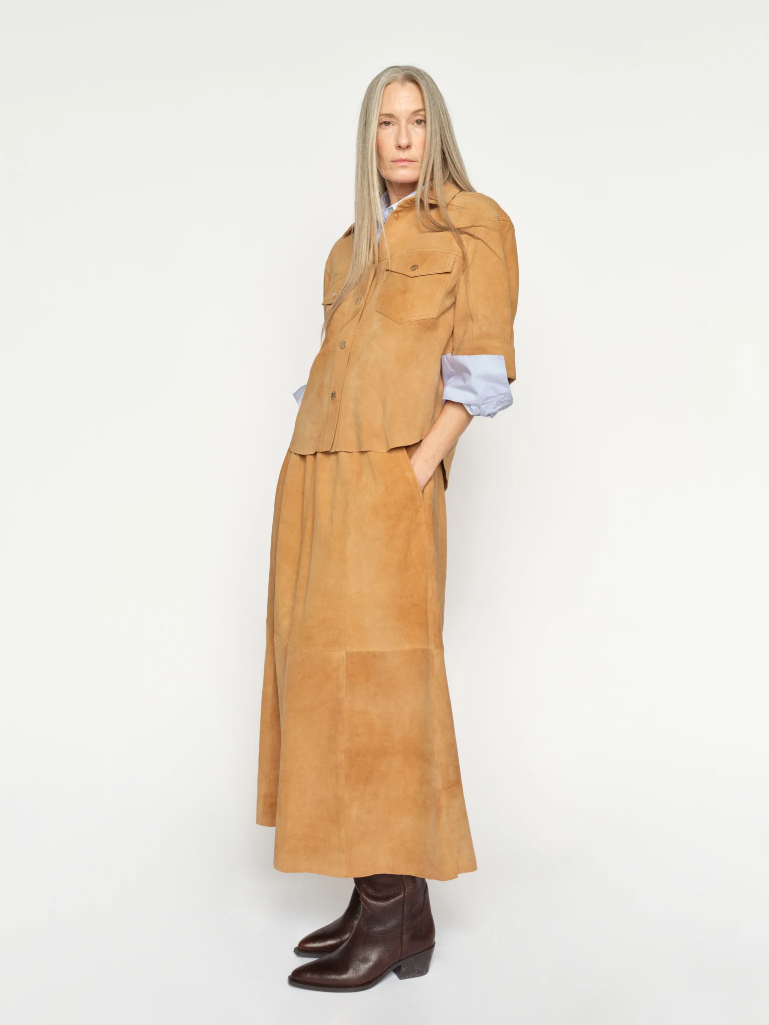MMDeena Suede Skirt - Image 2