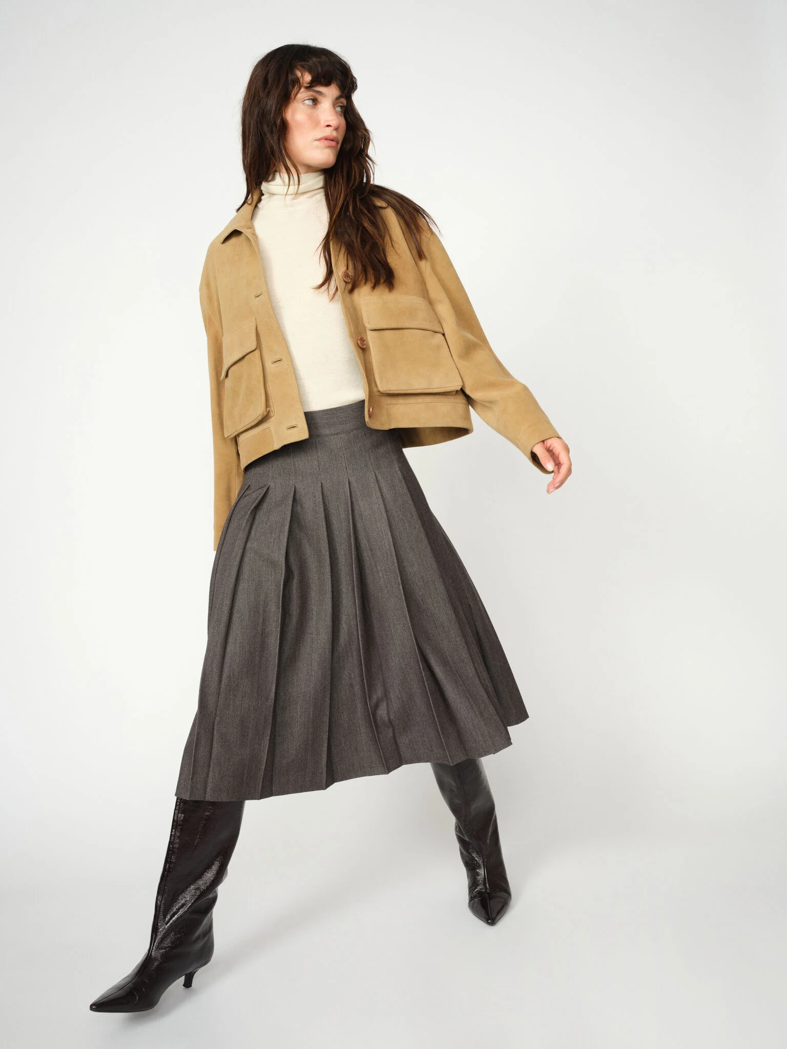 MMDorah Suede Jacket - Image 2