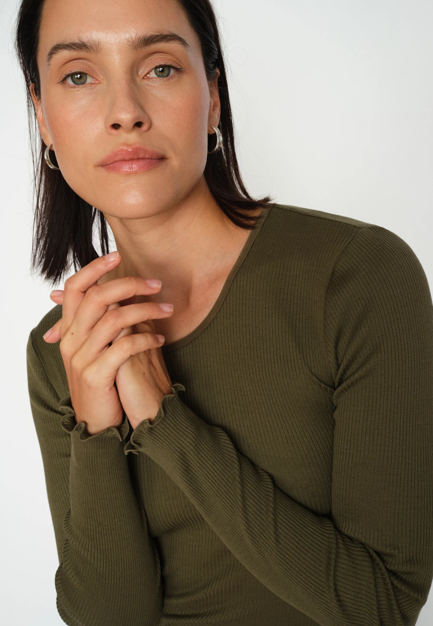 MMElaine Seamless Silk Tee - Image 17