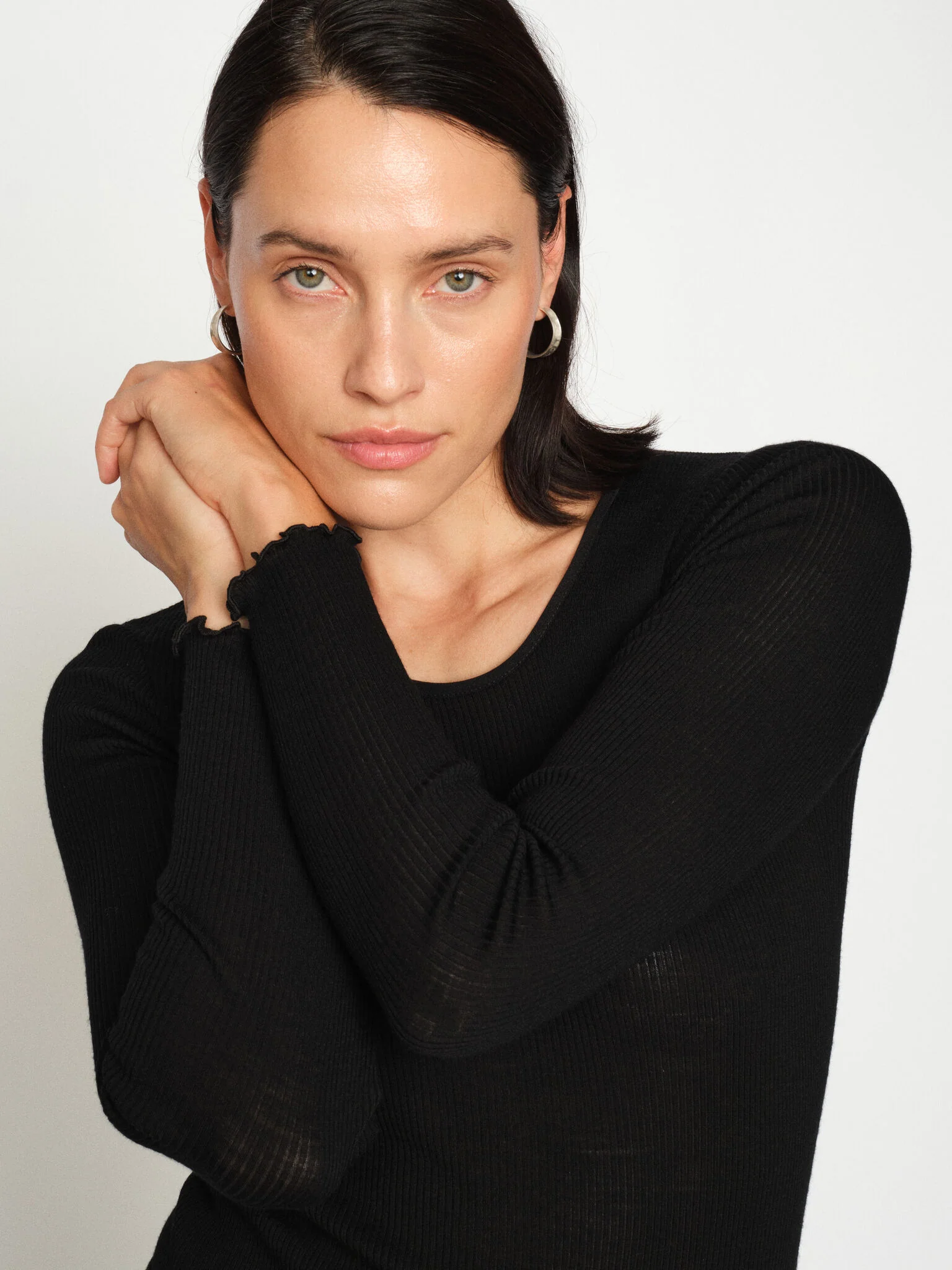 MMElaine Seamless Silk Tee - Image 9