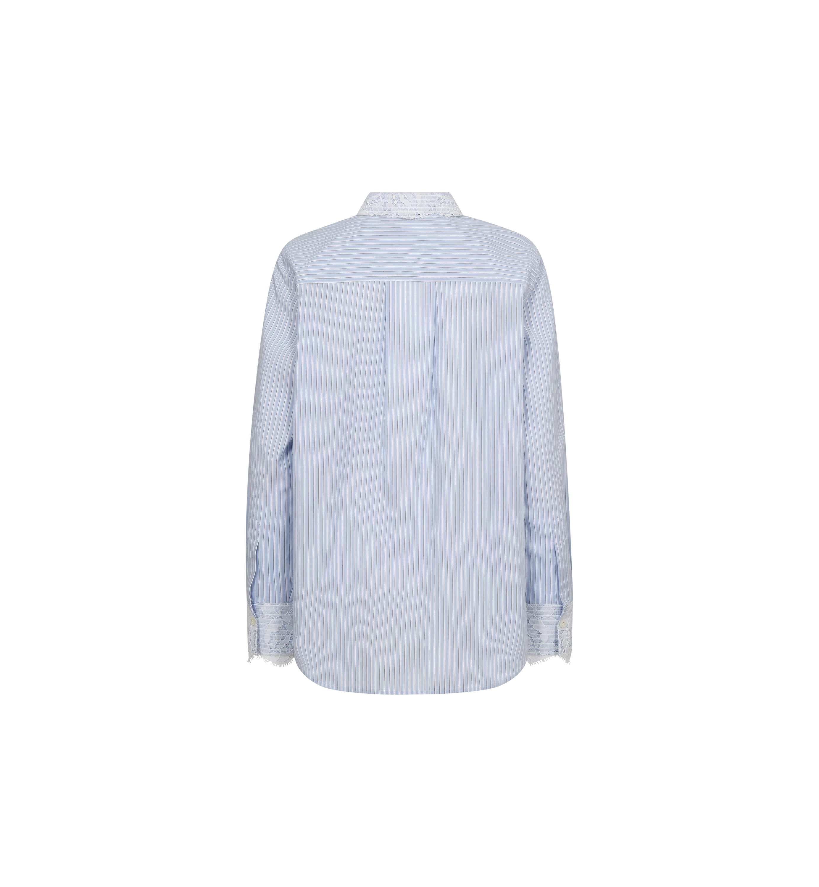 MMElinda Stripe Lace Shirt - Image 4
