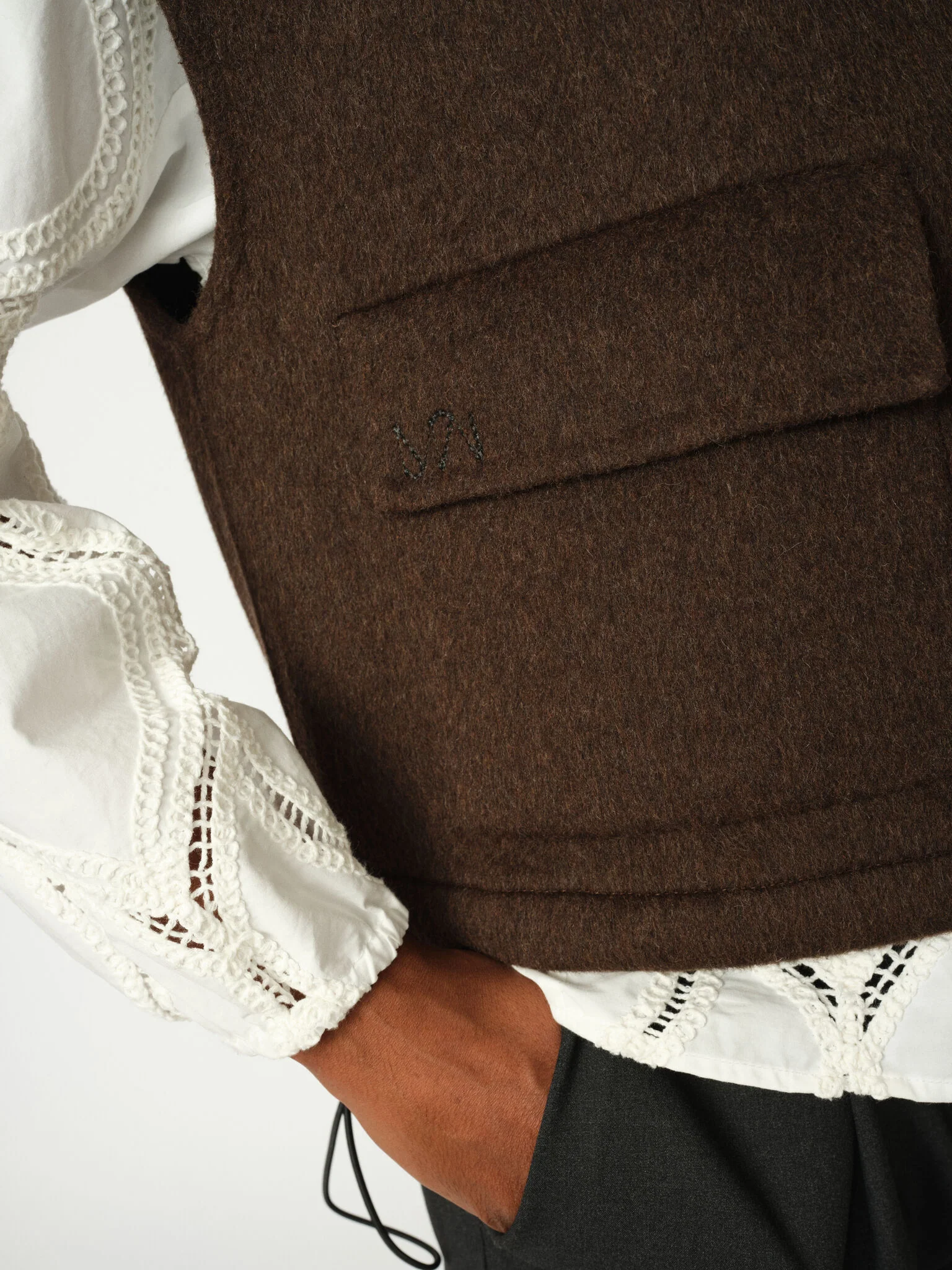 MMElise Loisa Wool Vest - Image 5