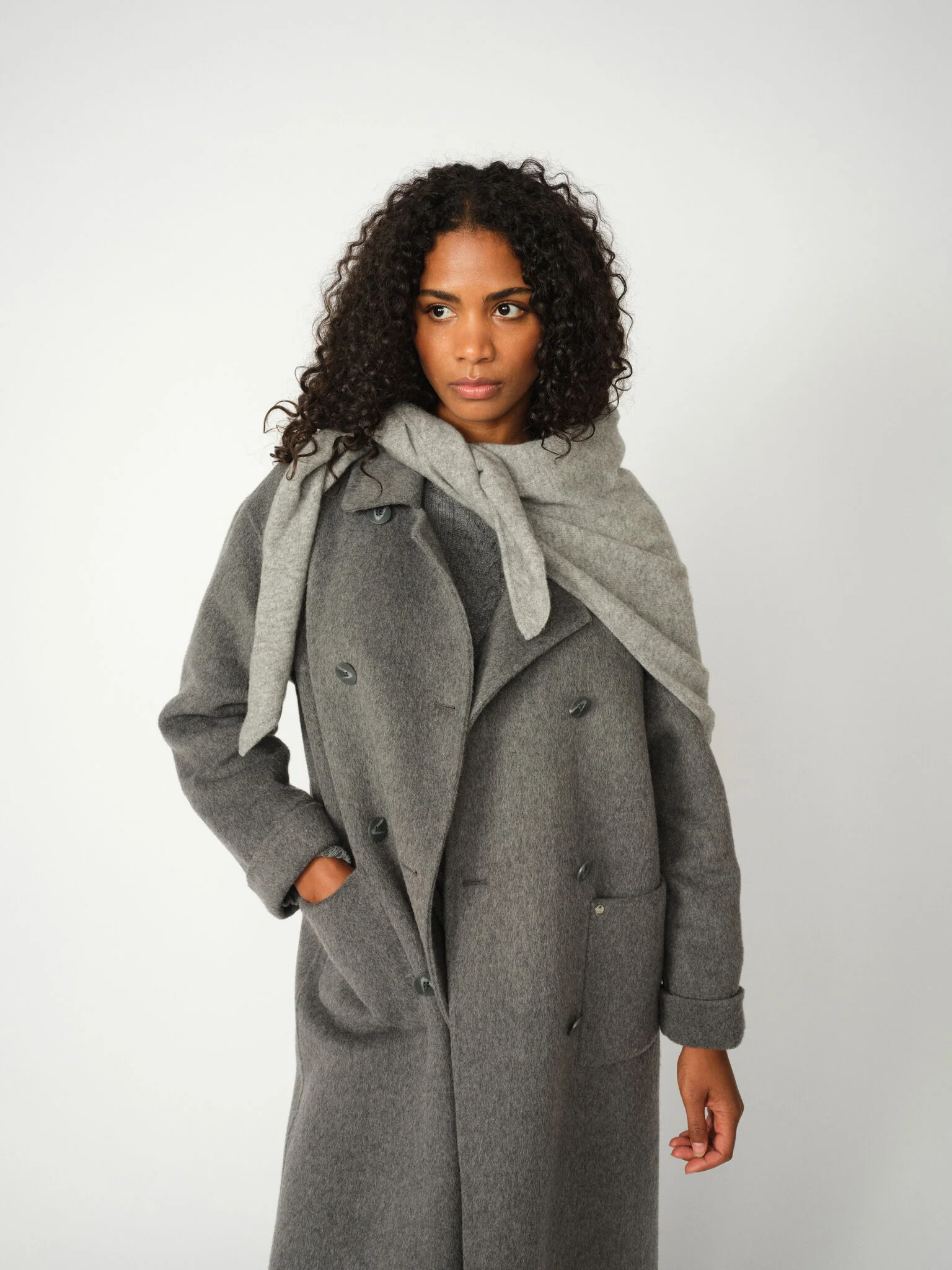 MMEnata Cashmere Knit Scarf - Image 5