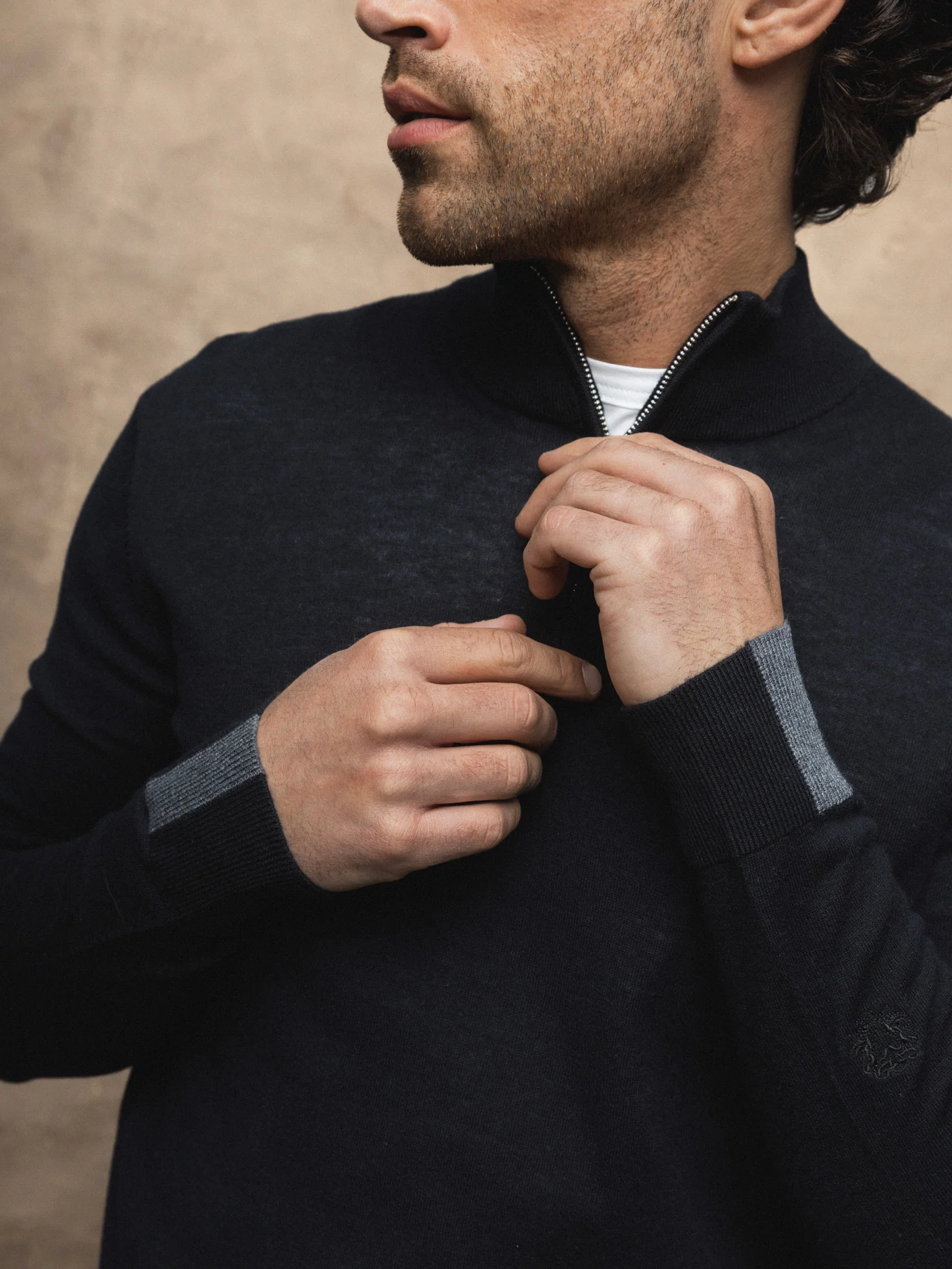 MMGAdam Soft Zip Turtle Neck Knit - Image 26