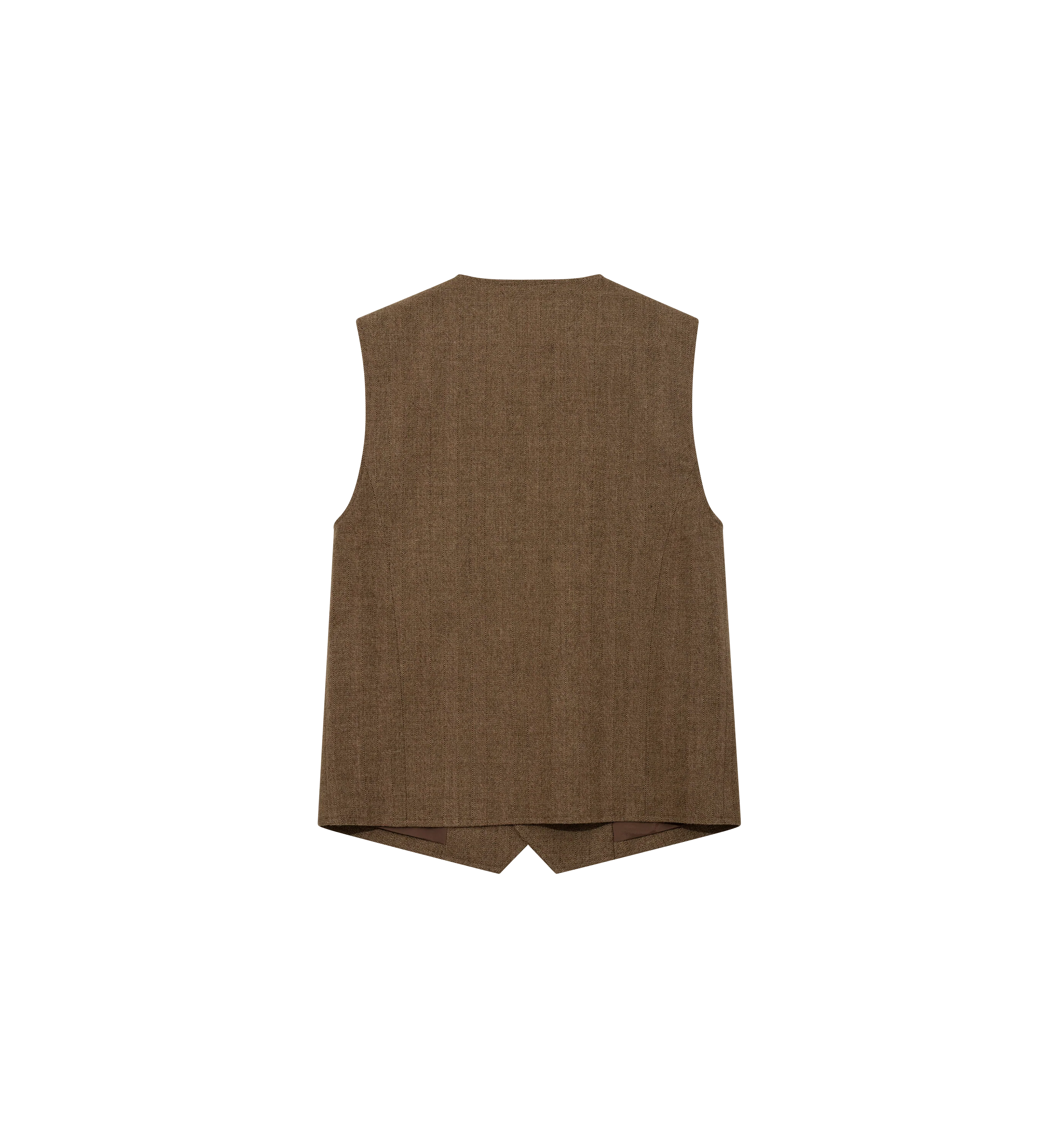 MMGConor Herringbone Waistcoat - Image 4