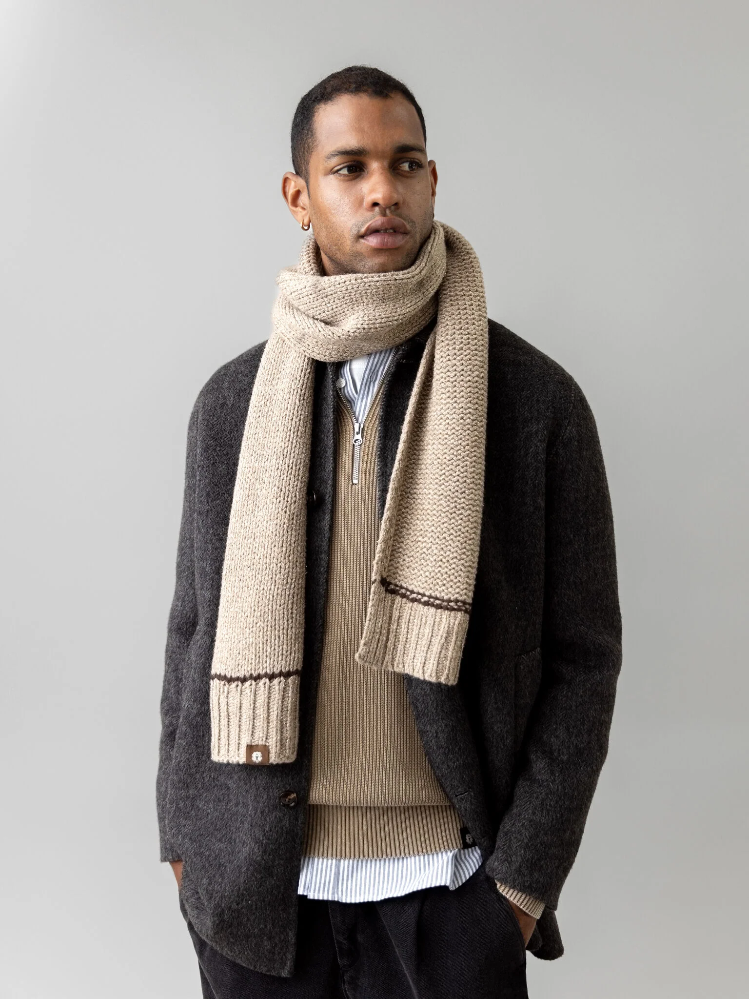 MMGGiorgio Knit Scarf - Image 5