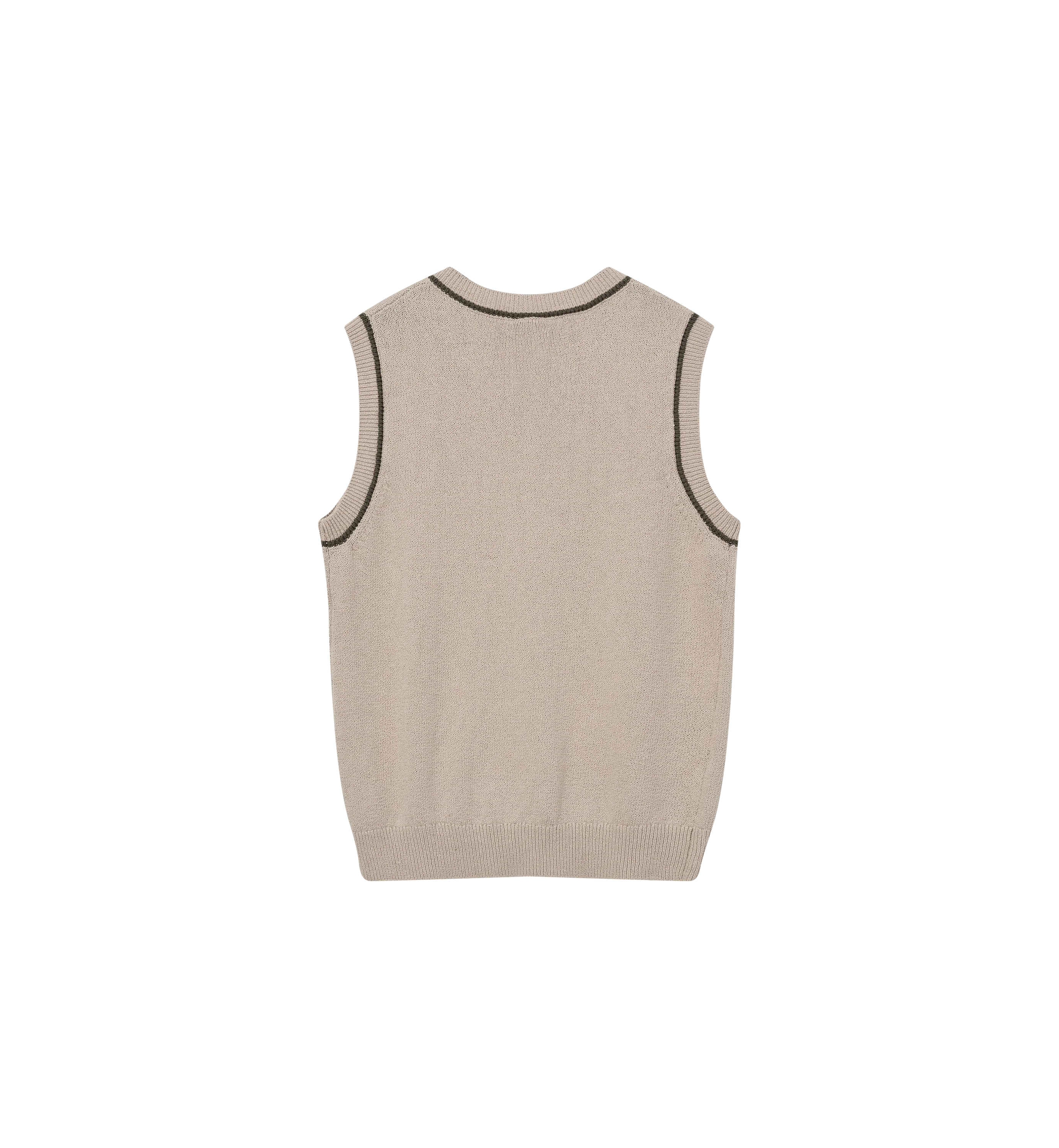 MMGJazz Intarsia Knit Waistcoat - Image 4