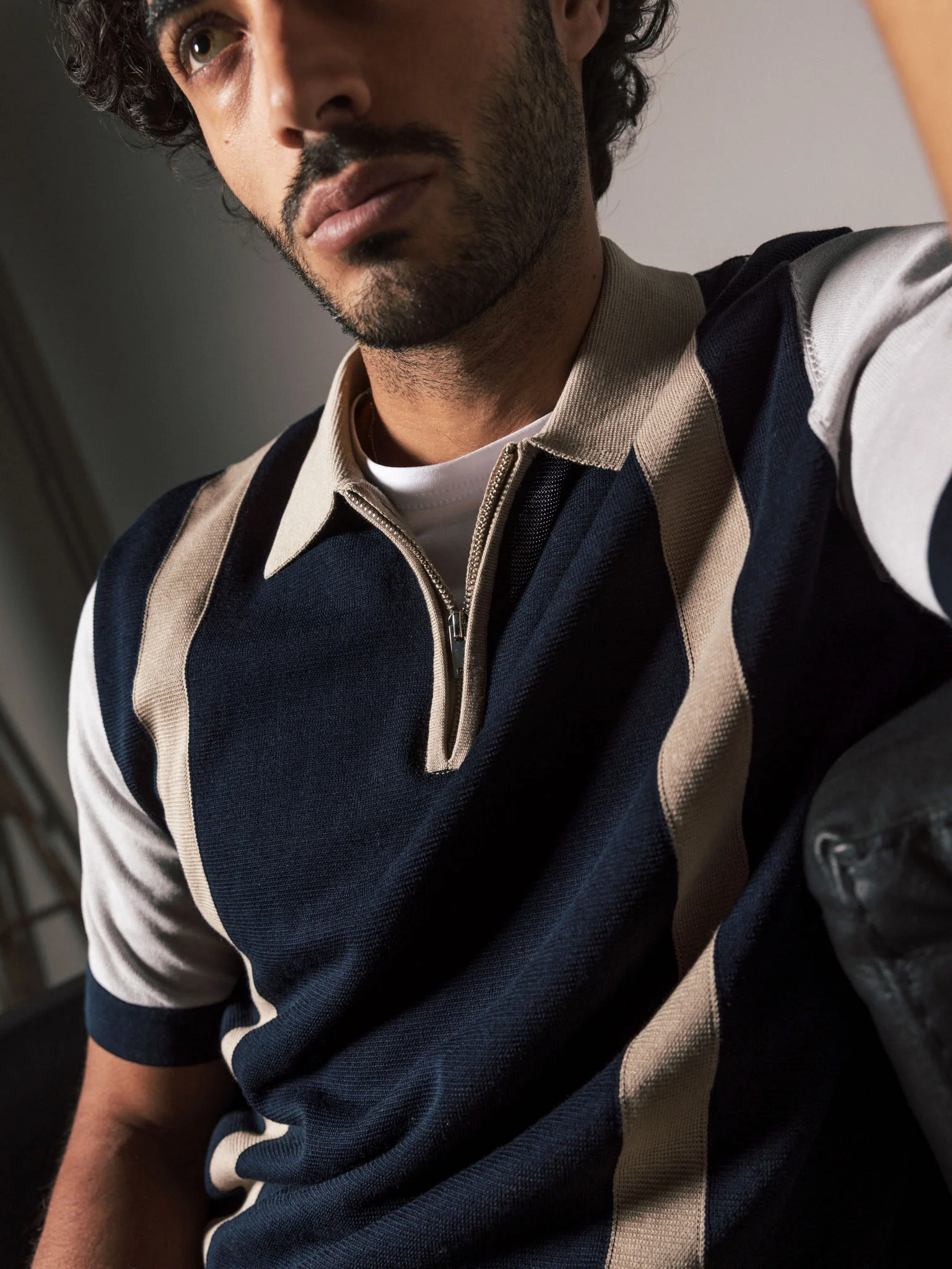 MMGJustin Zip Knit Polo - Image 5