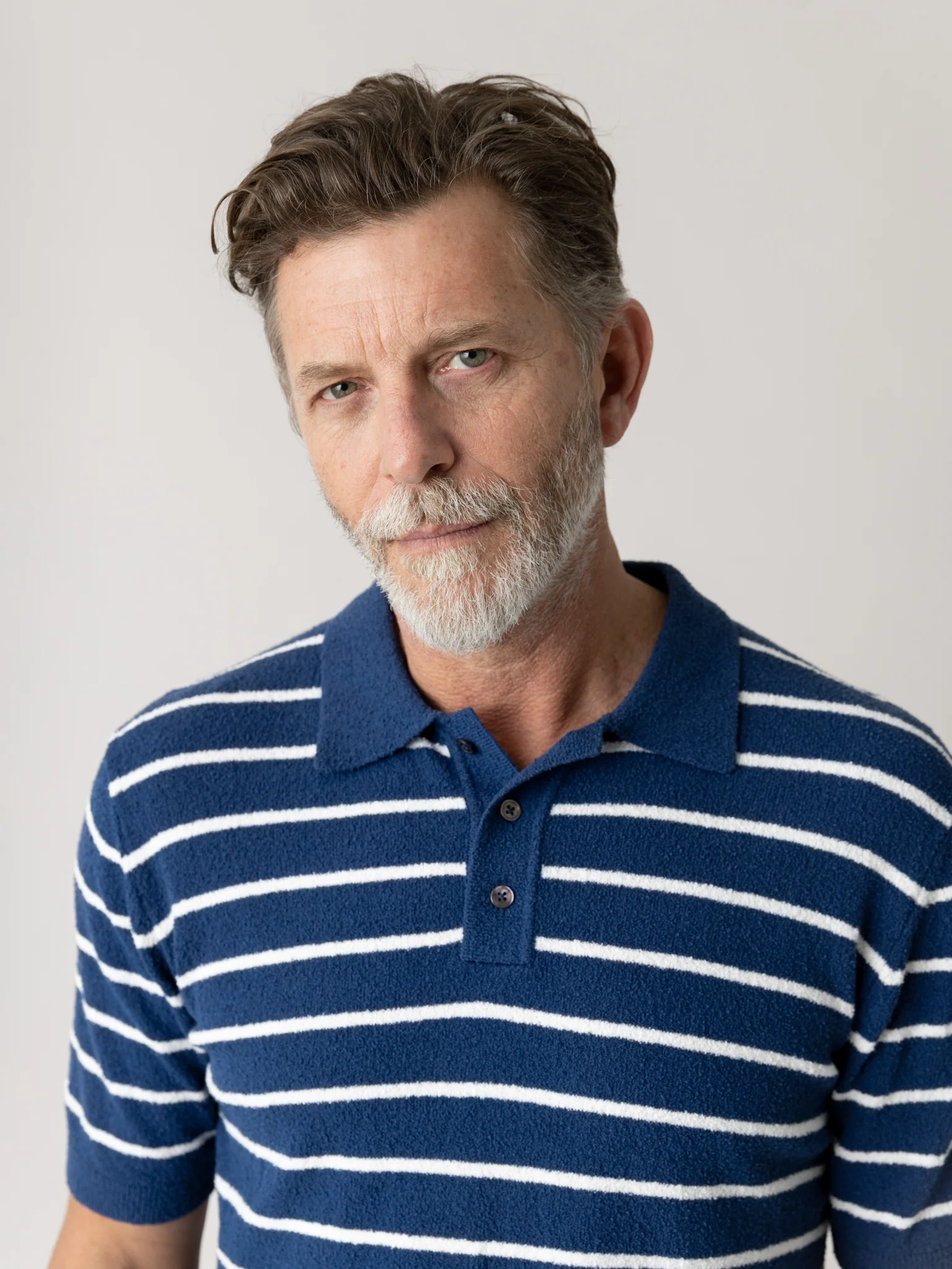 MMGKyle Bouclé Sea Polo Knit - Image 2