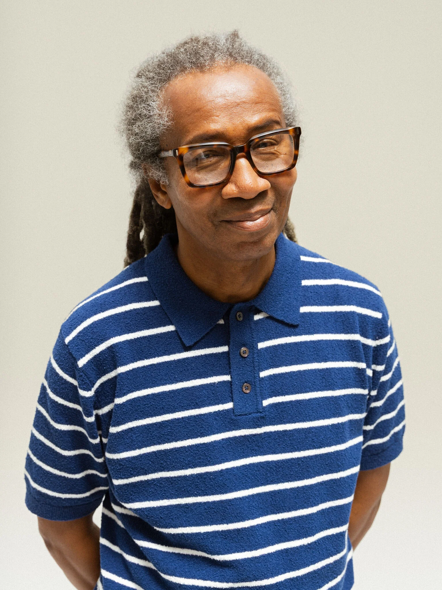MMGKyle Bouclé Sea Polo Knit - Image 5
