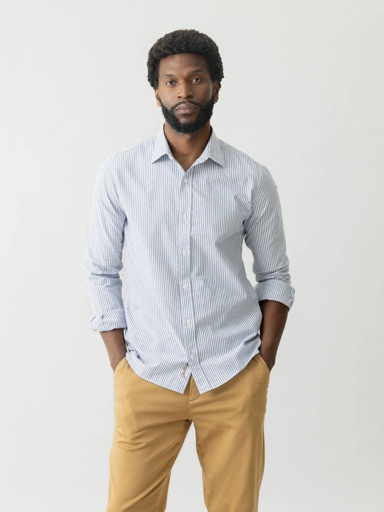 MMGMarco Oxford Stripe Shirt - Image 6