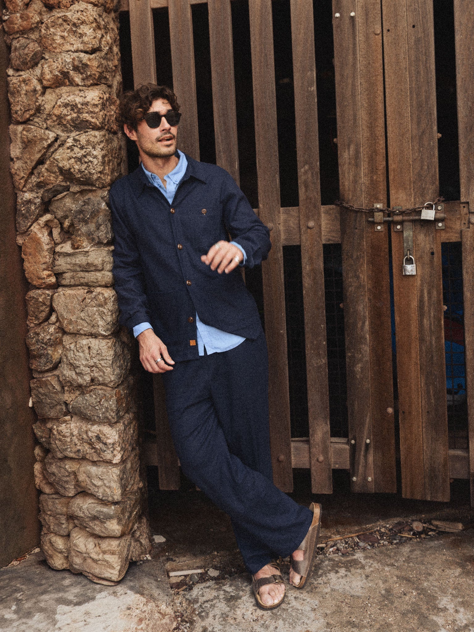 MMGMavi Linen Jacket