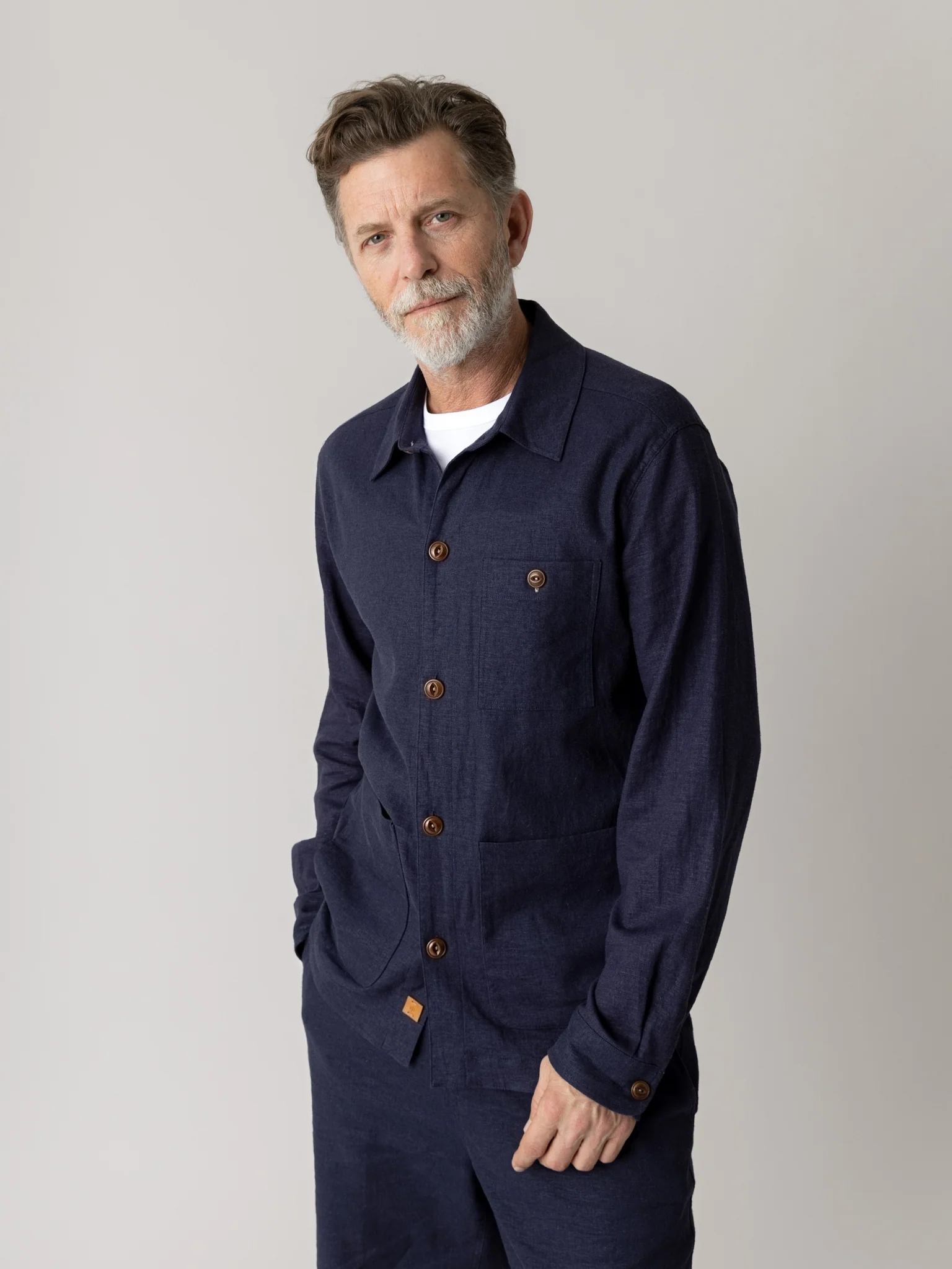 MMGMavi Linen Jacket - Image 5