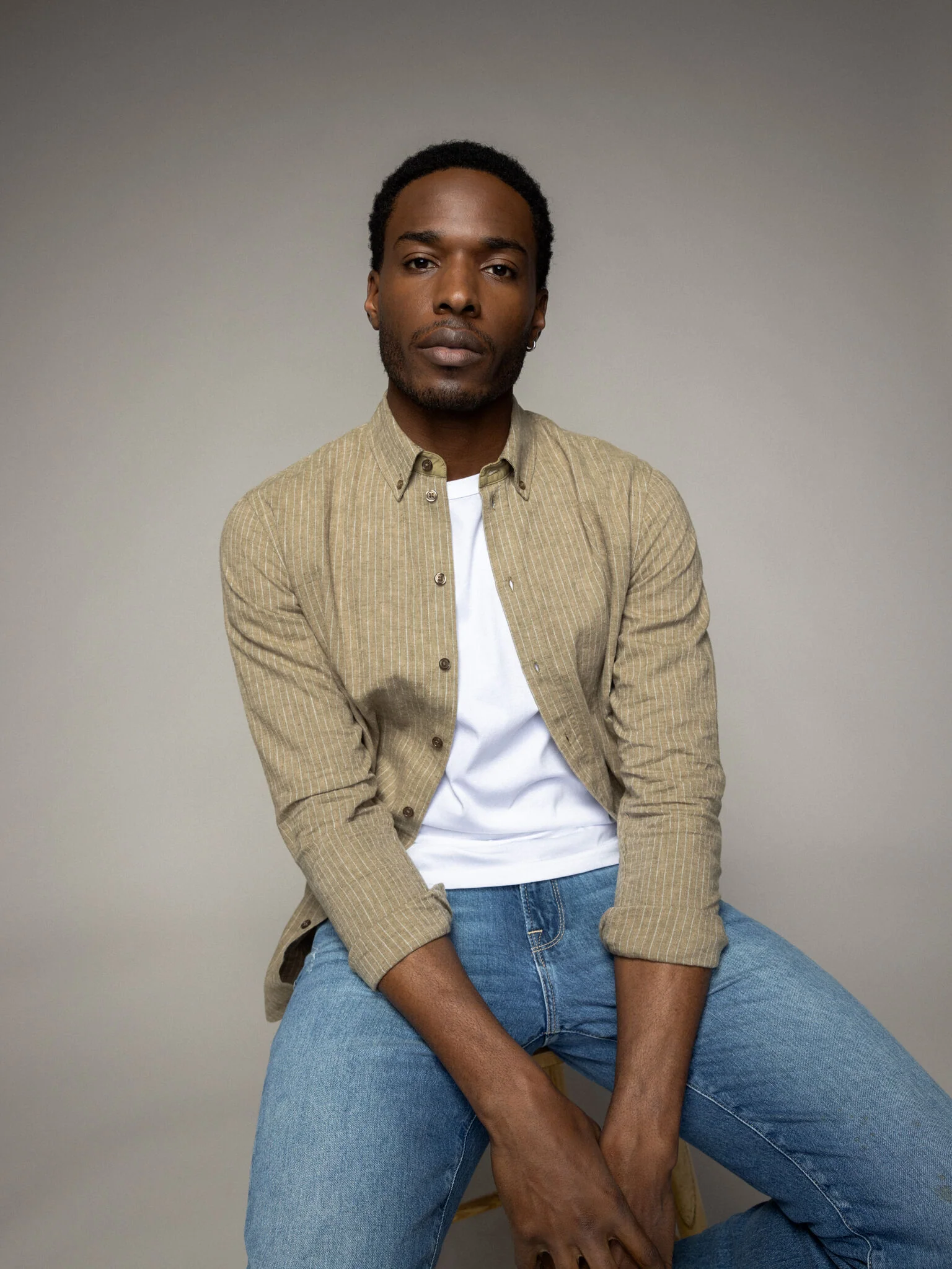 MMGTheo Linen Stripe Shirt - Image 20