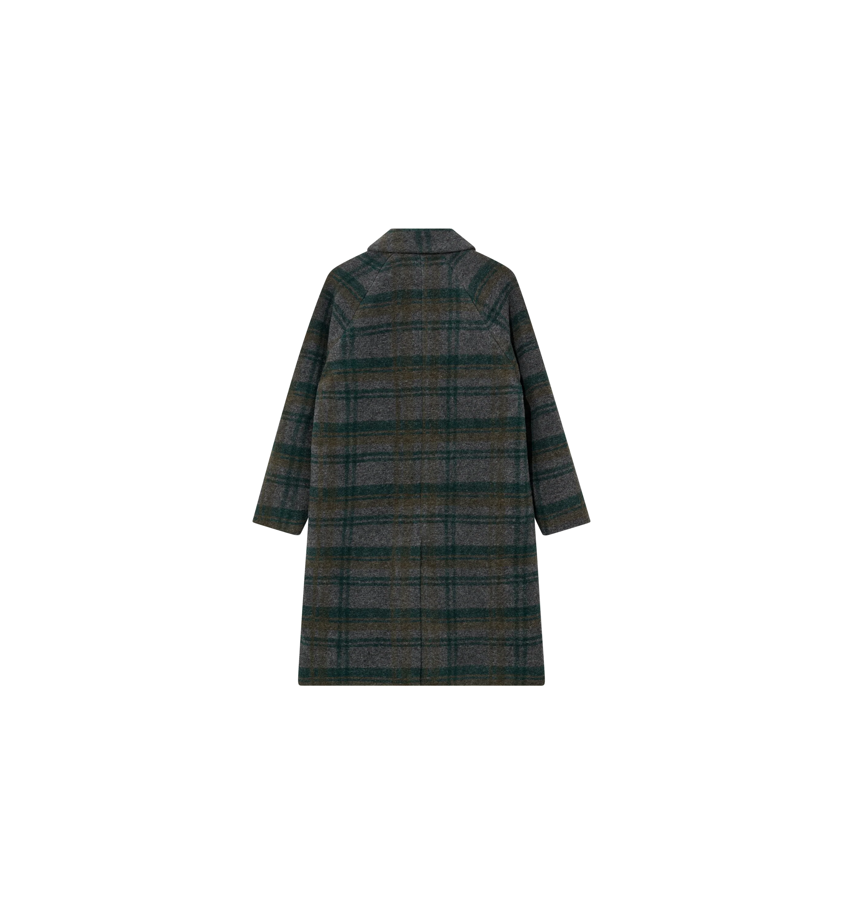 MMHBelieve Check Coat - Image 4