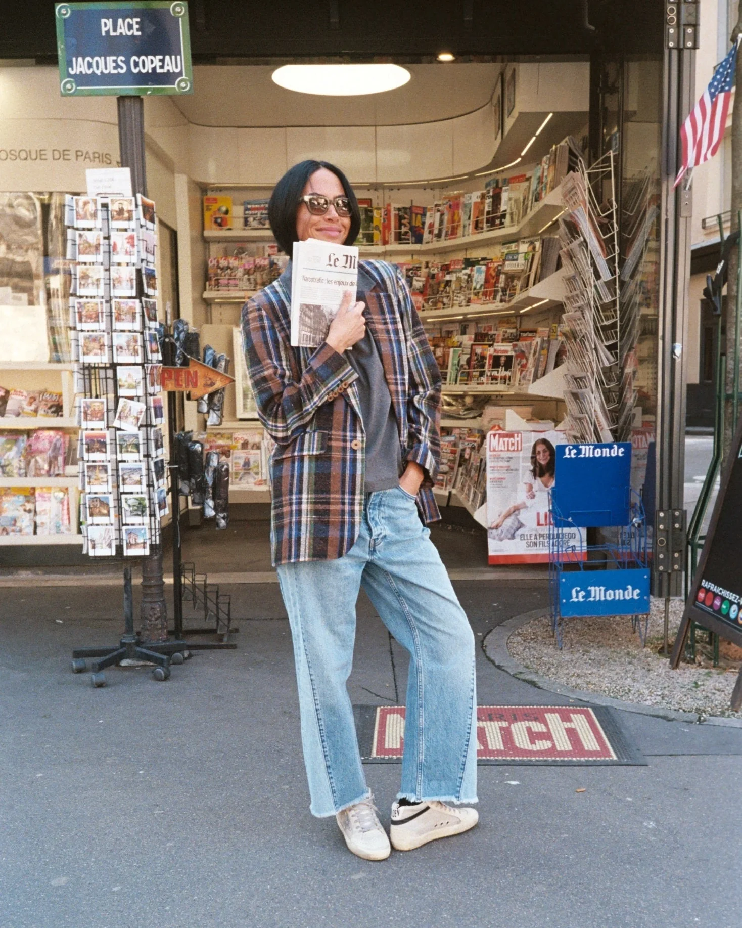 MMHBold Check Blazer - Image 2