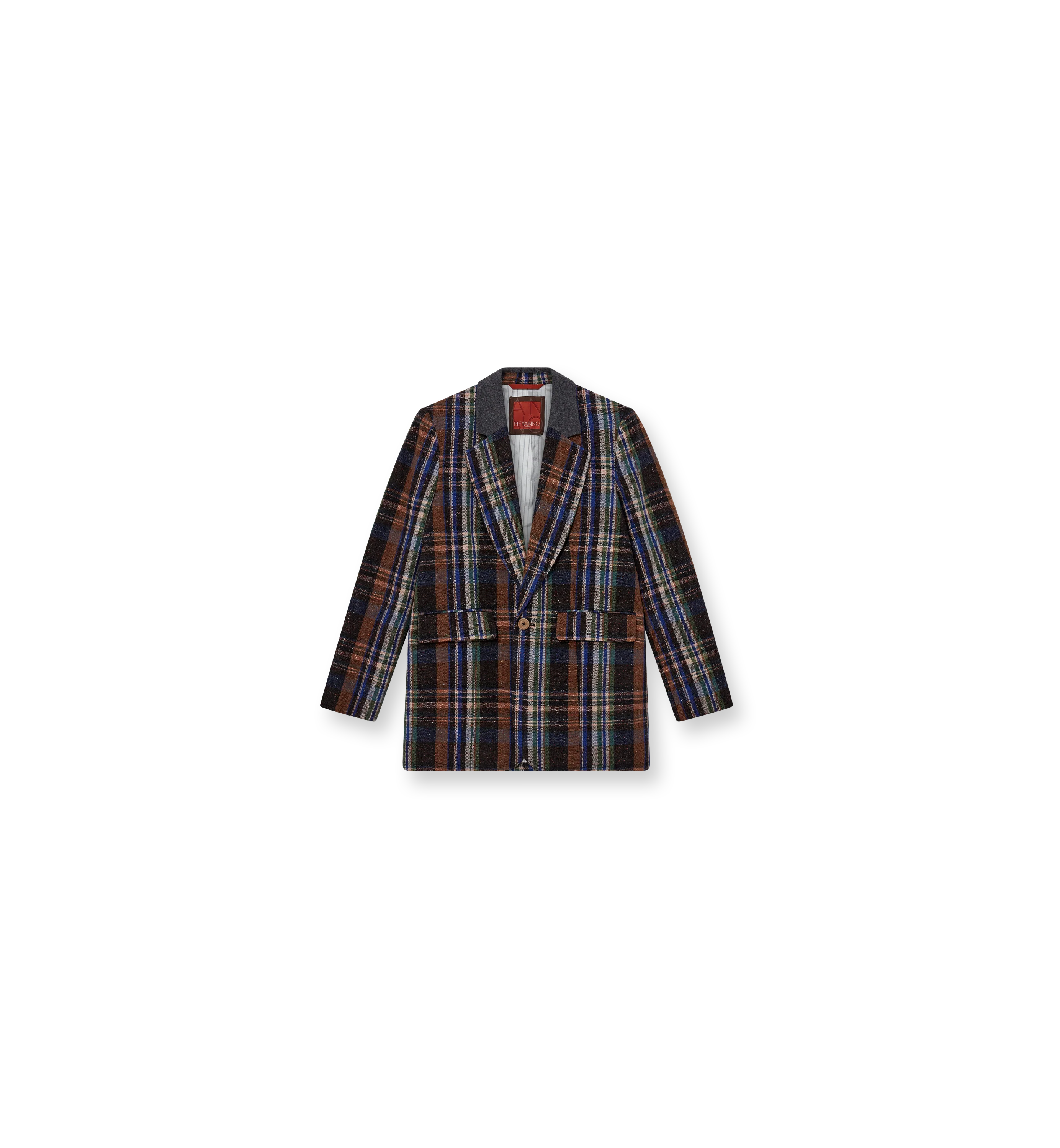 MMHBold Check Blazer - Image 3