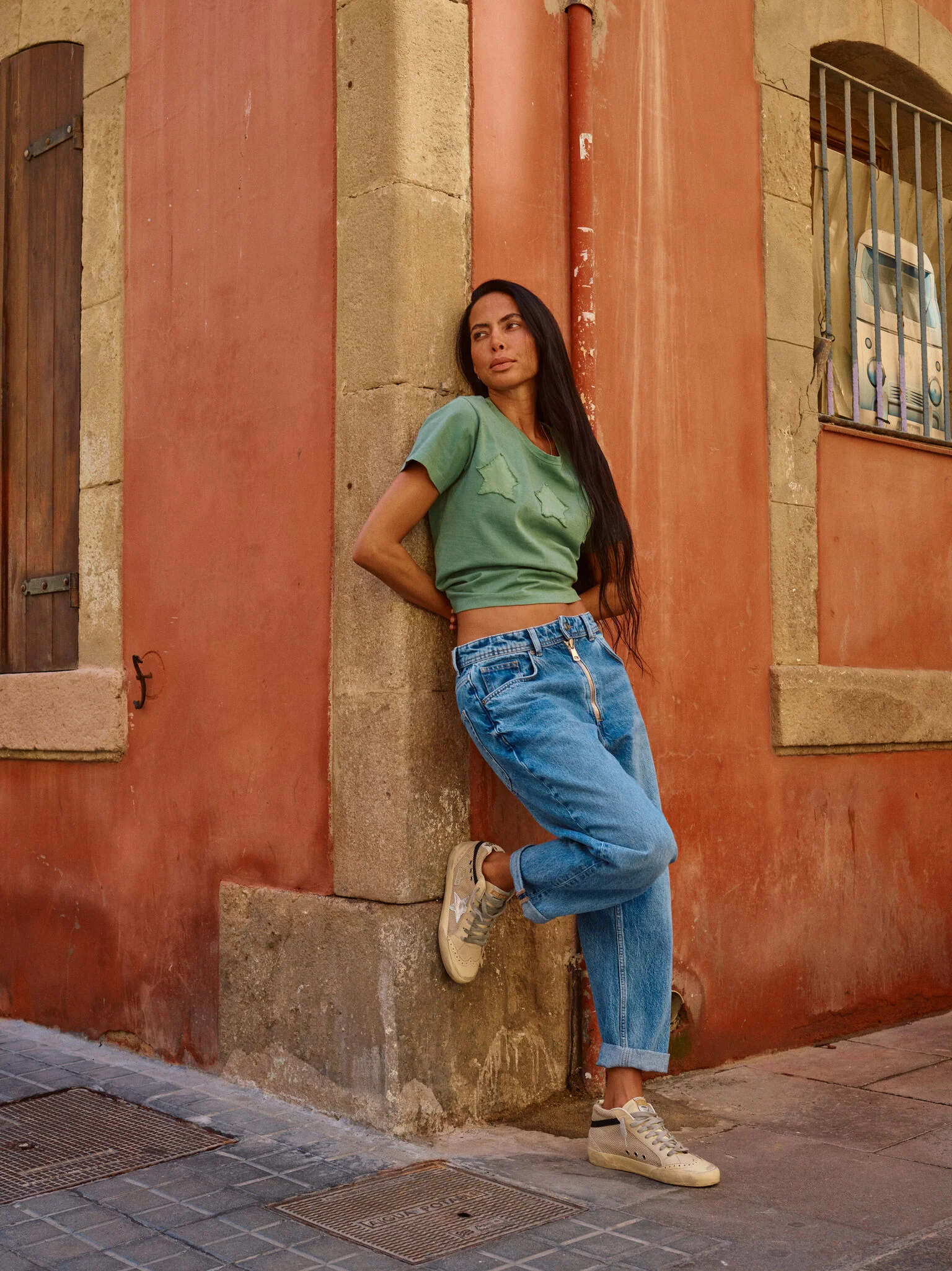 MMHCrush Zip Jeans - Image 2