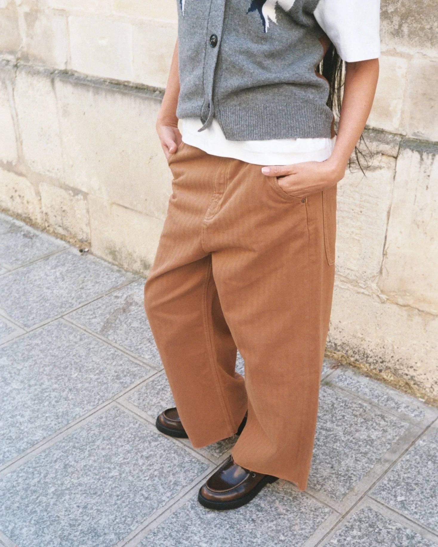 MMHFull Herringbone Pant - Image 2