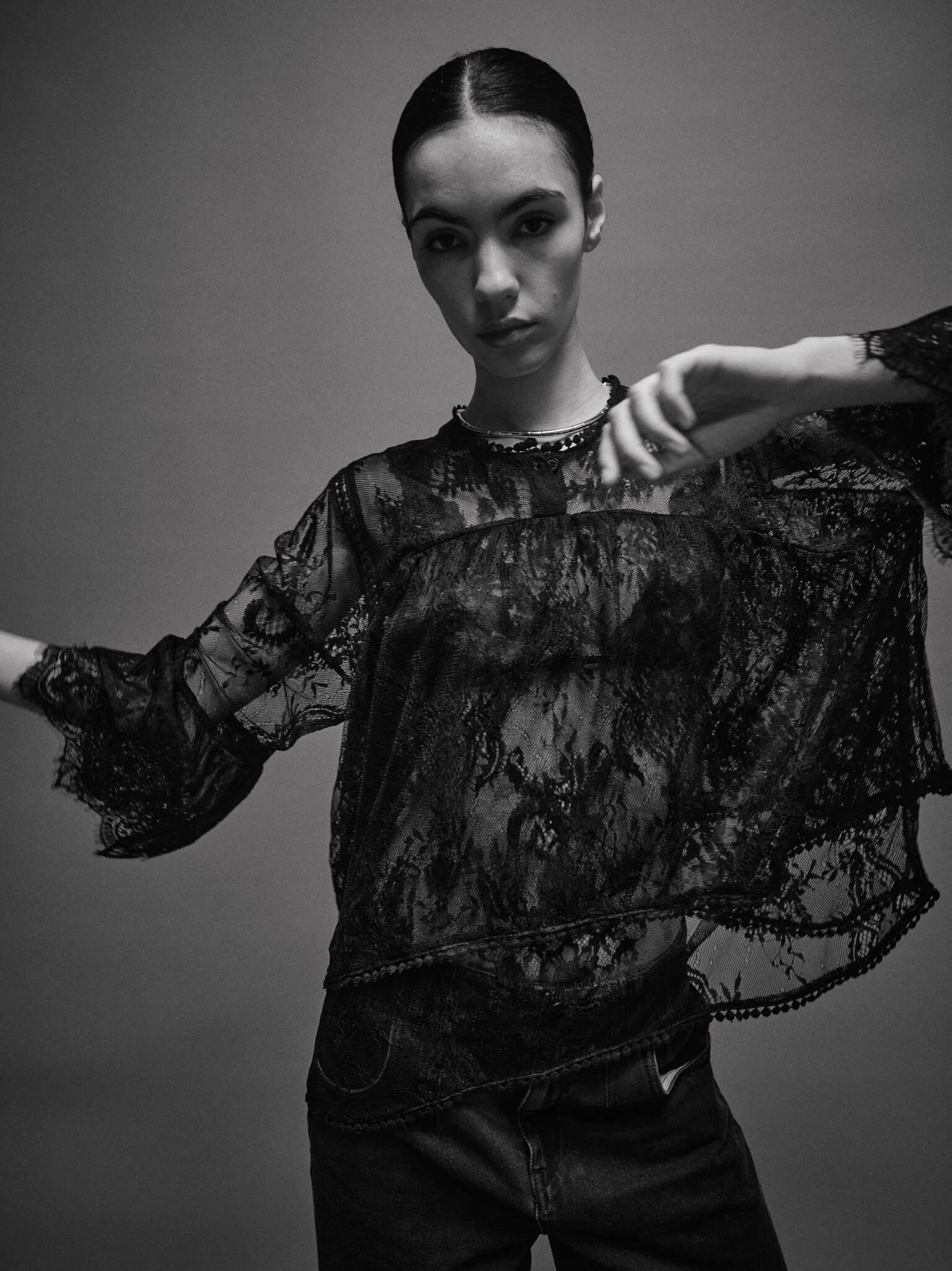 MMHNeat Lace Blouse - Image 5