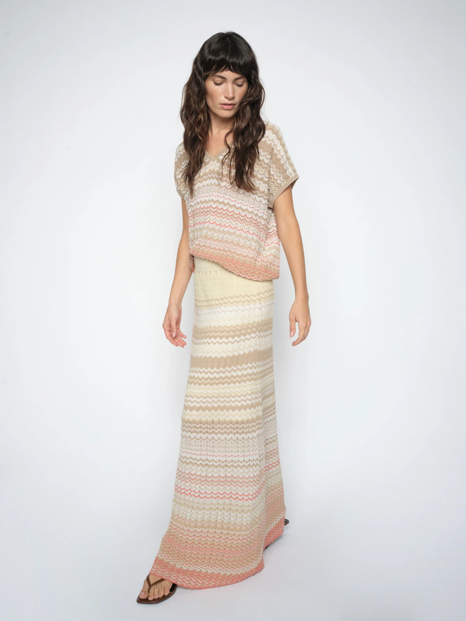 MMHopi Zig-Zag Knit Skirt - Image 5