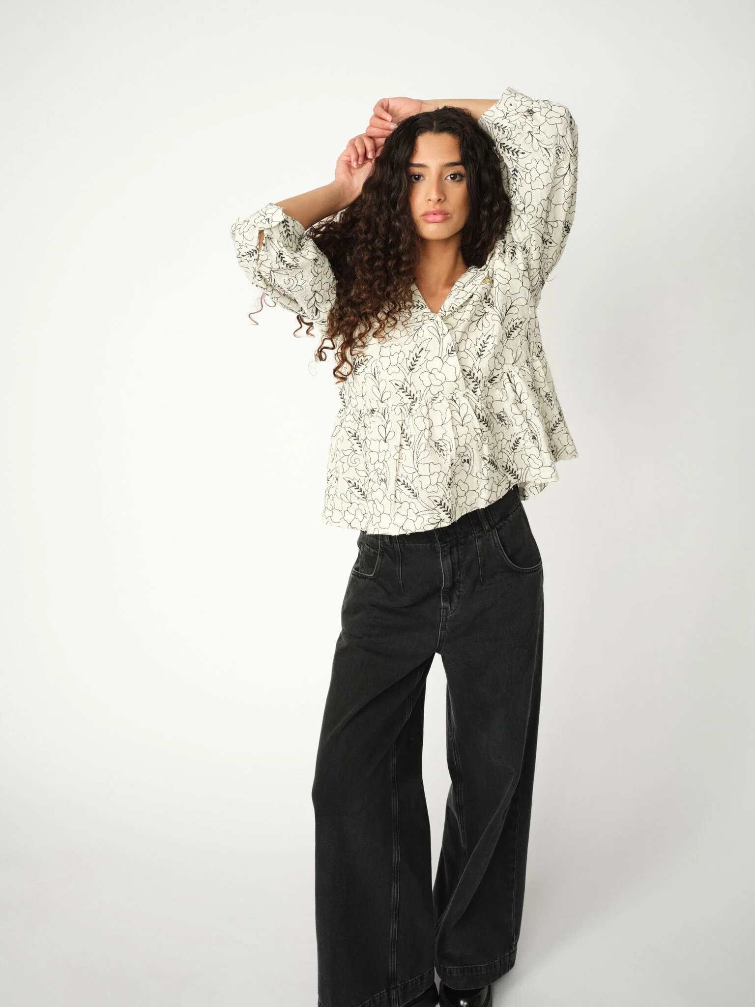MMHPoet Jacquard Blouse - Image 5