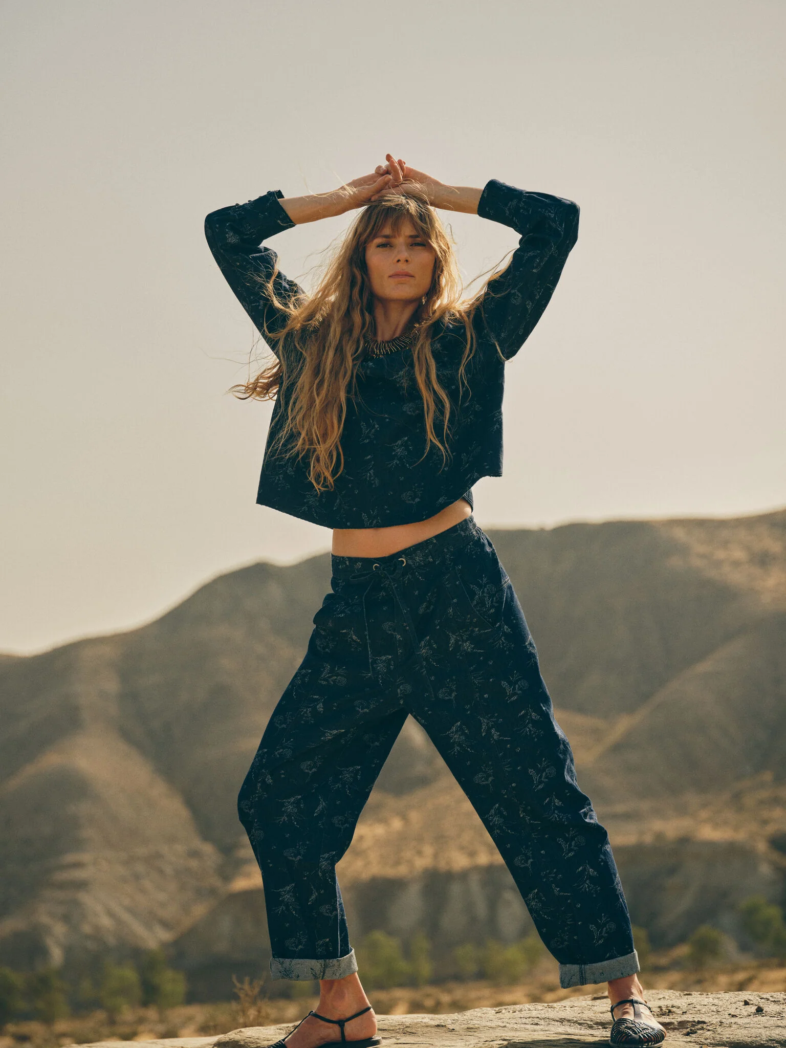 MMHPoise Jacquard Blouse - Image 2