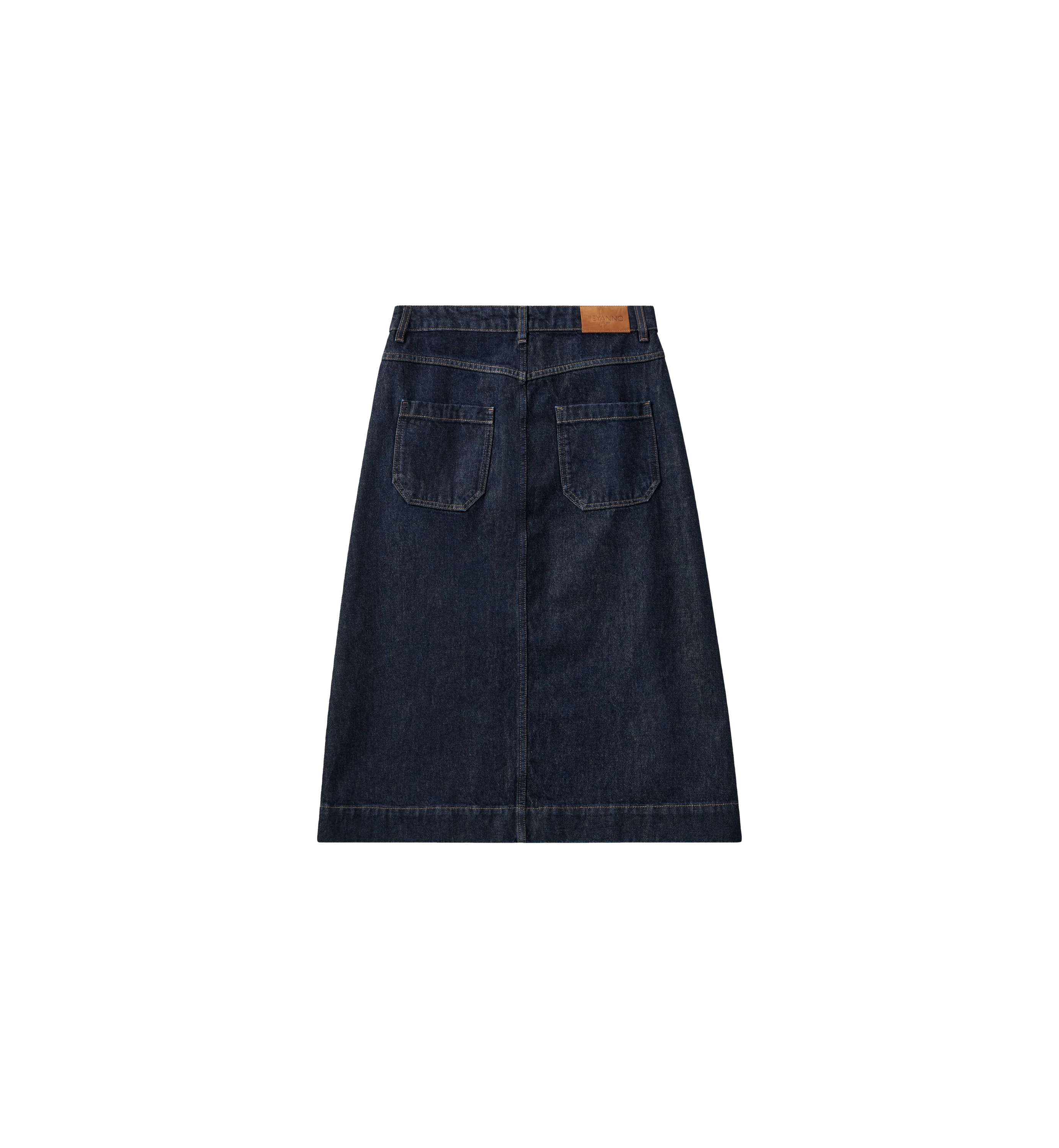 MMHSharp Rinse Denim Skirt - Image 3