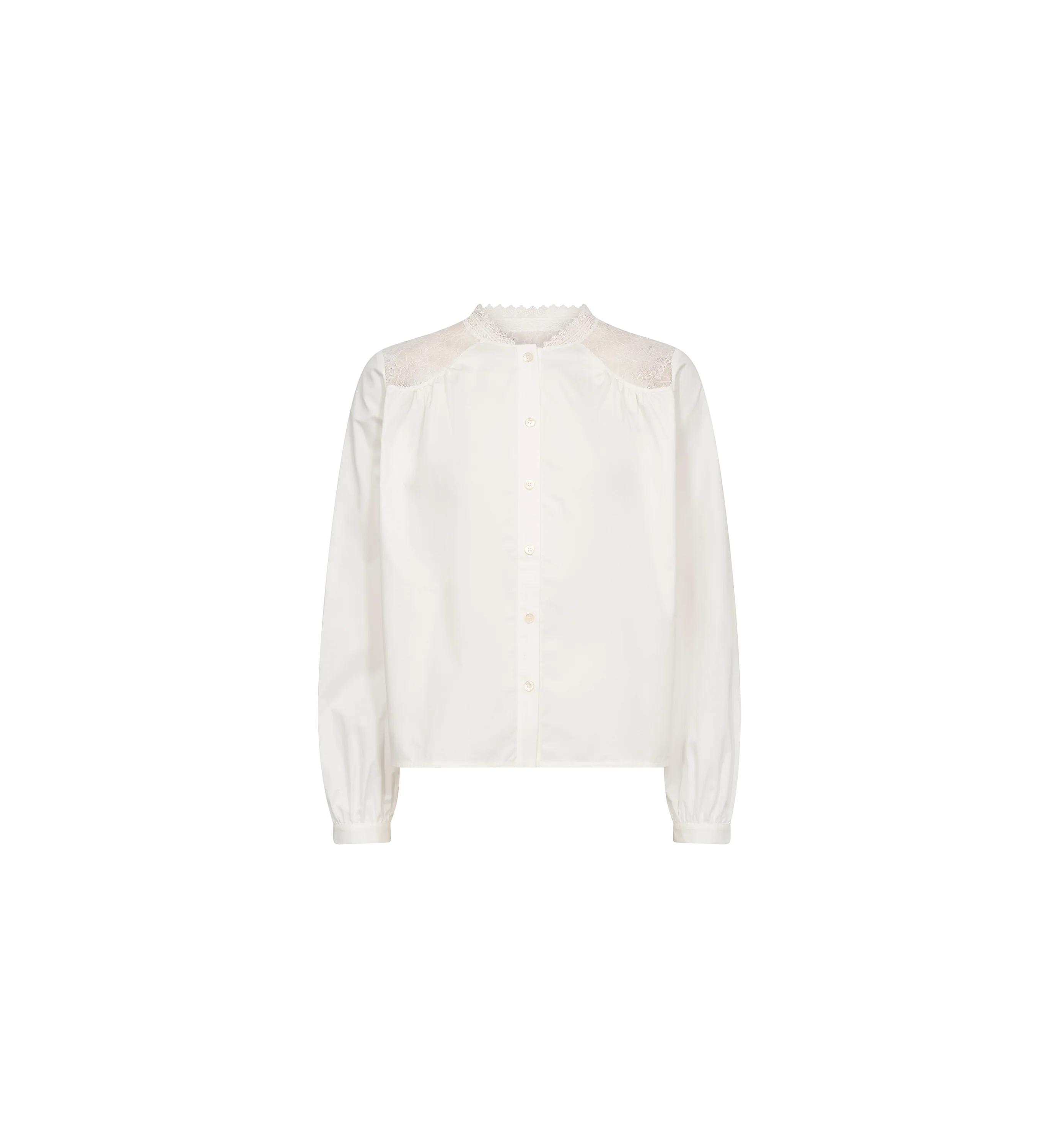 MMInda Cotton Lace Shirt - Image 3
