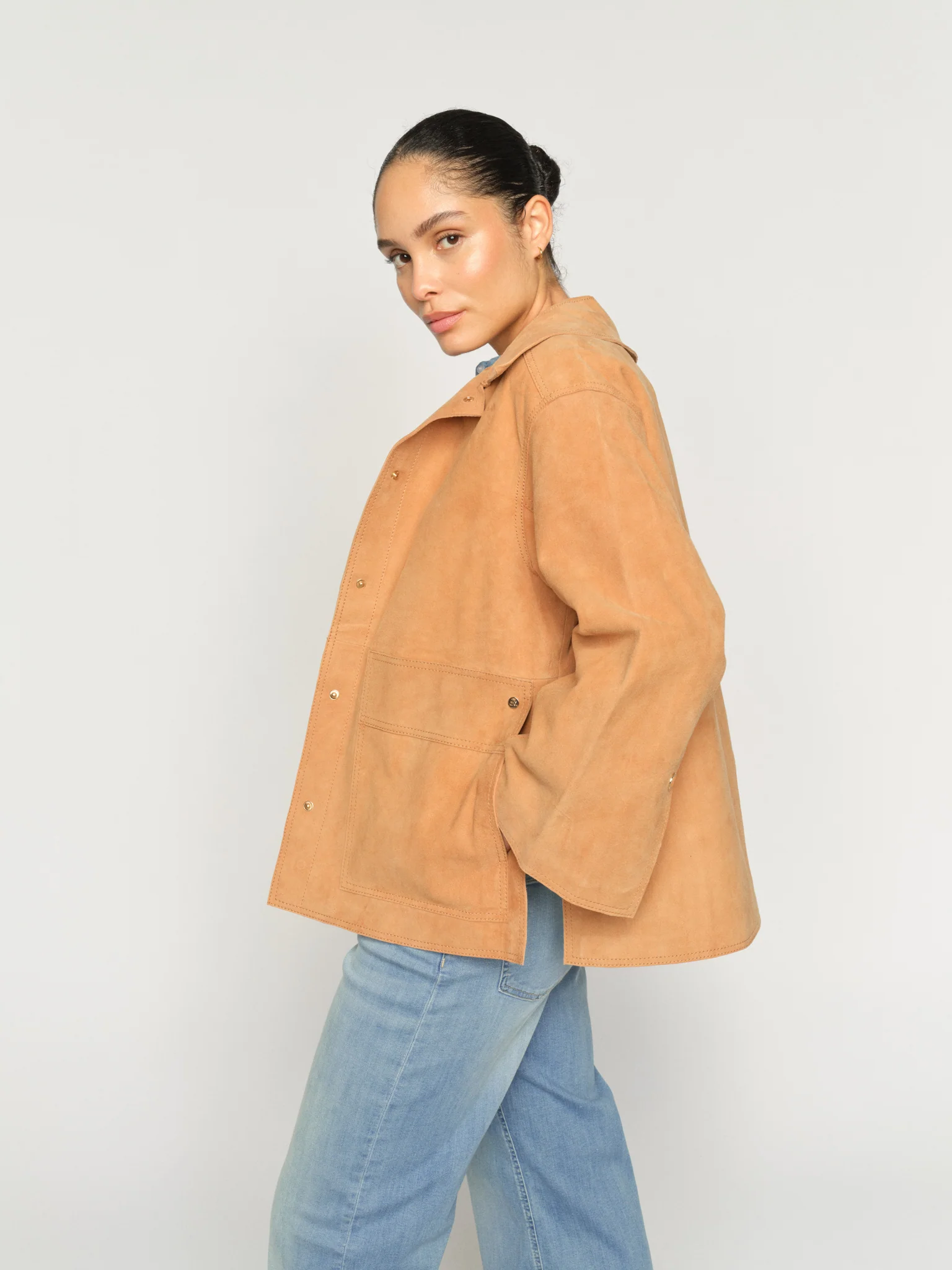 MMJustina Suede Jacket - Image 5