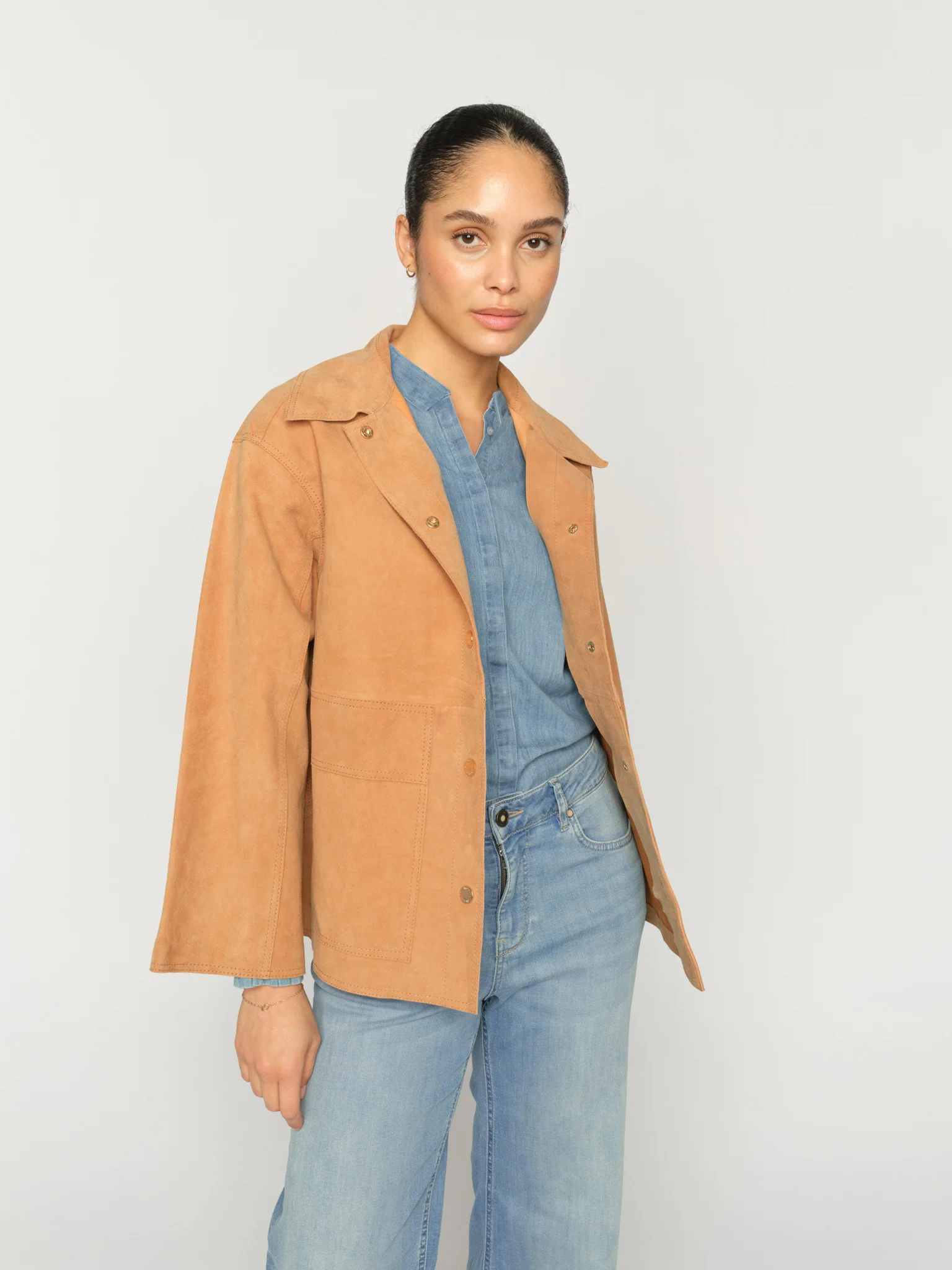 MMJustina Suede Jacket - Image 6