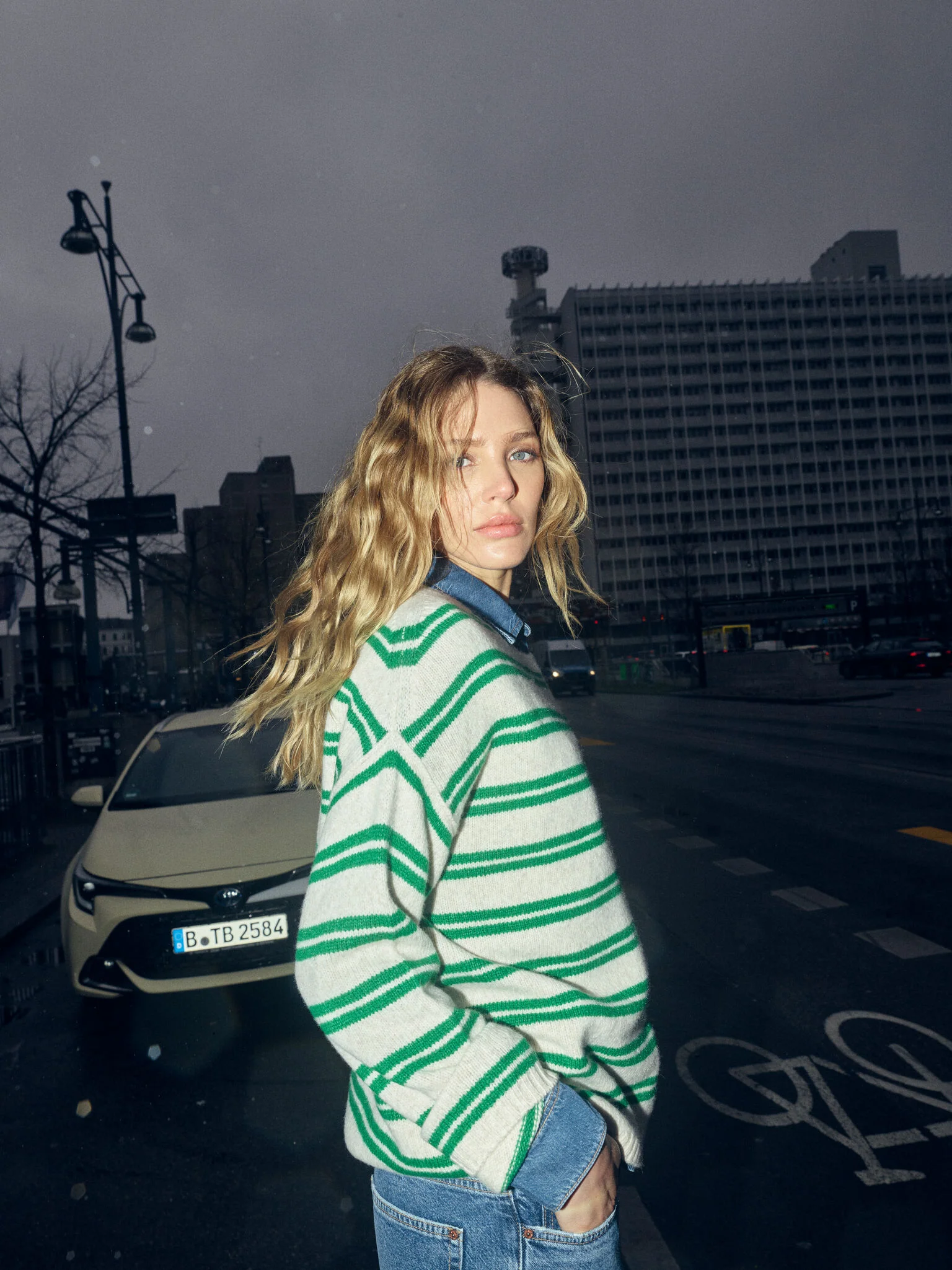 MMKhai Two Stripe Knit