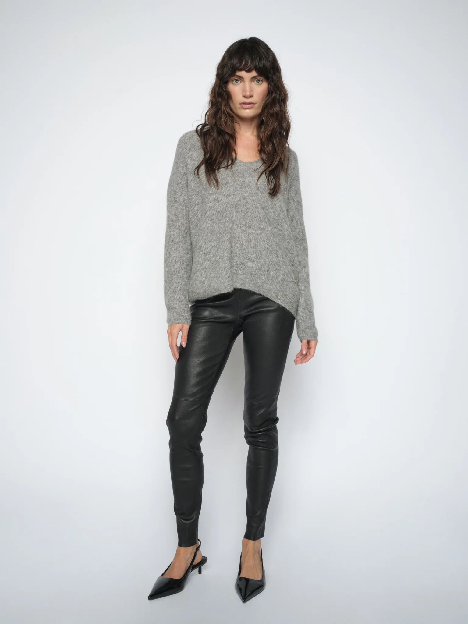 MMLucia Stretch Leather Legging - Image 2