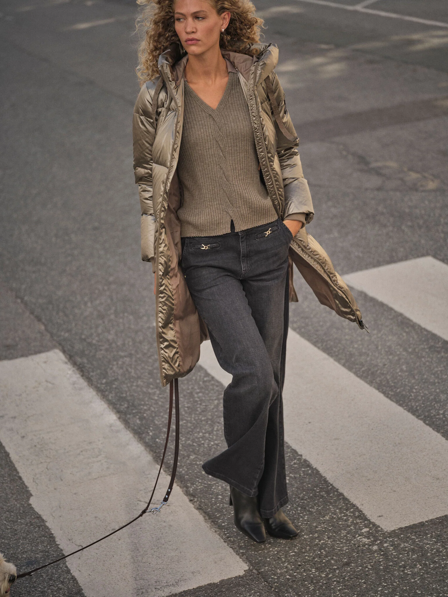 MMNova Metallic Down Coat