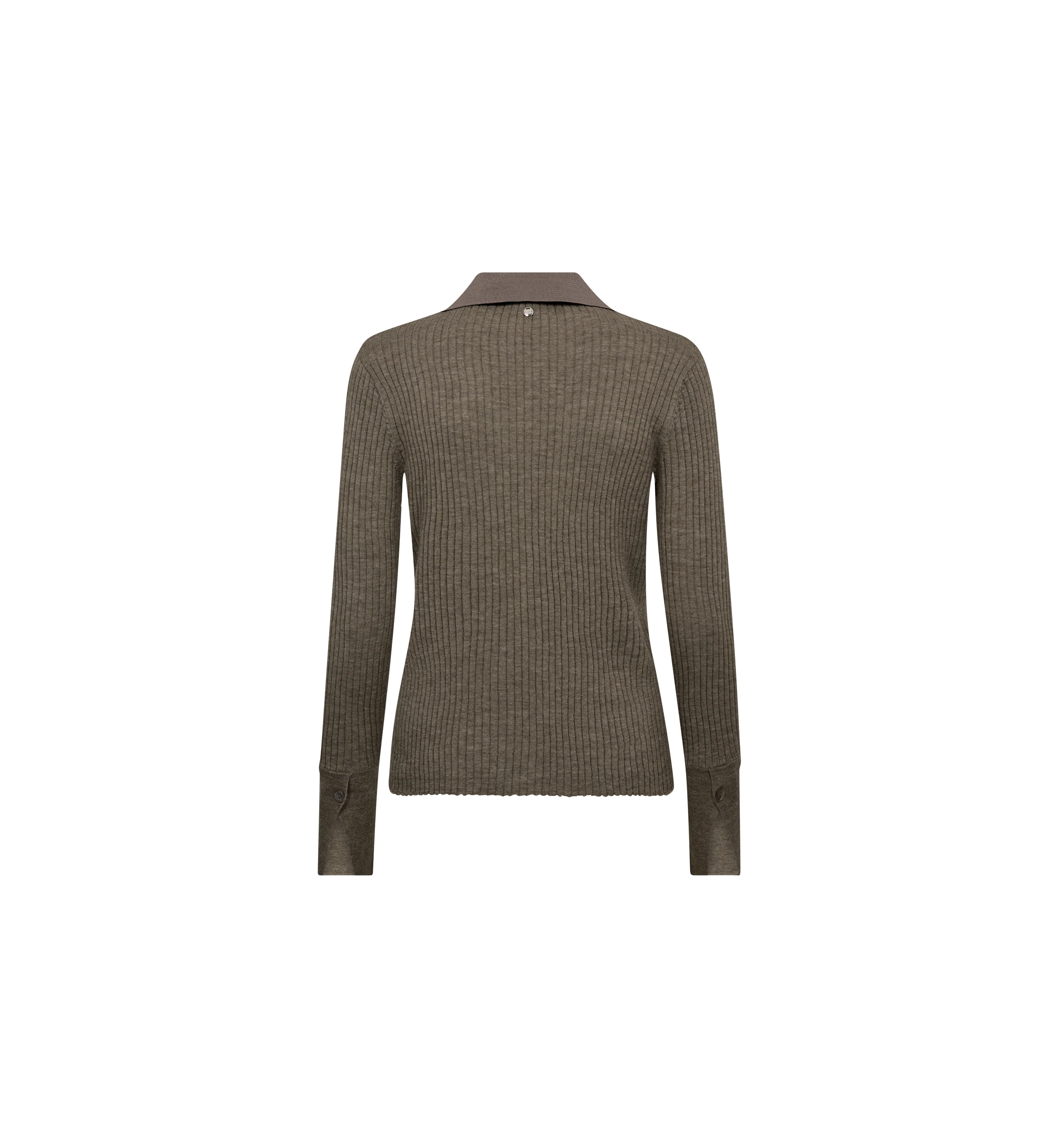 MMRelena Rib Polo Knit - Image 4