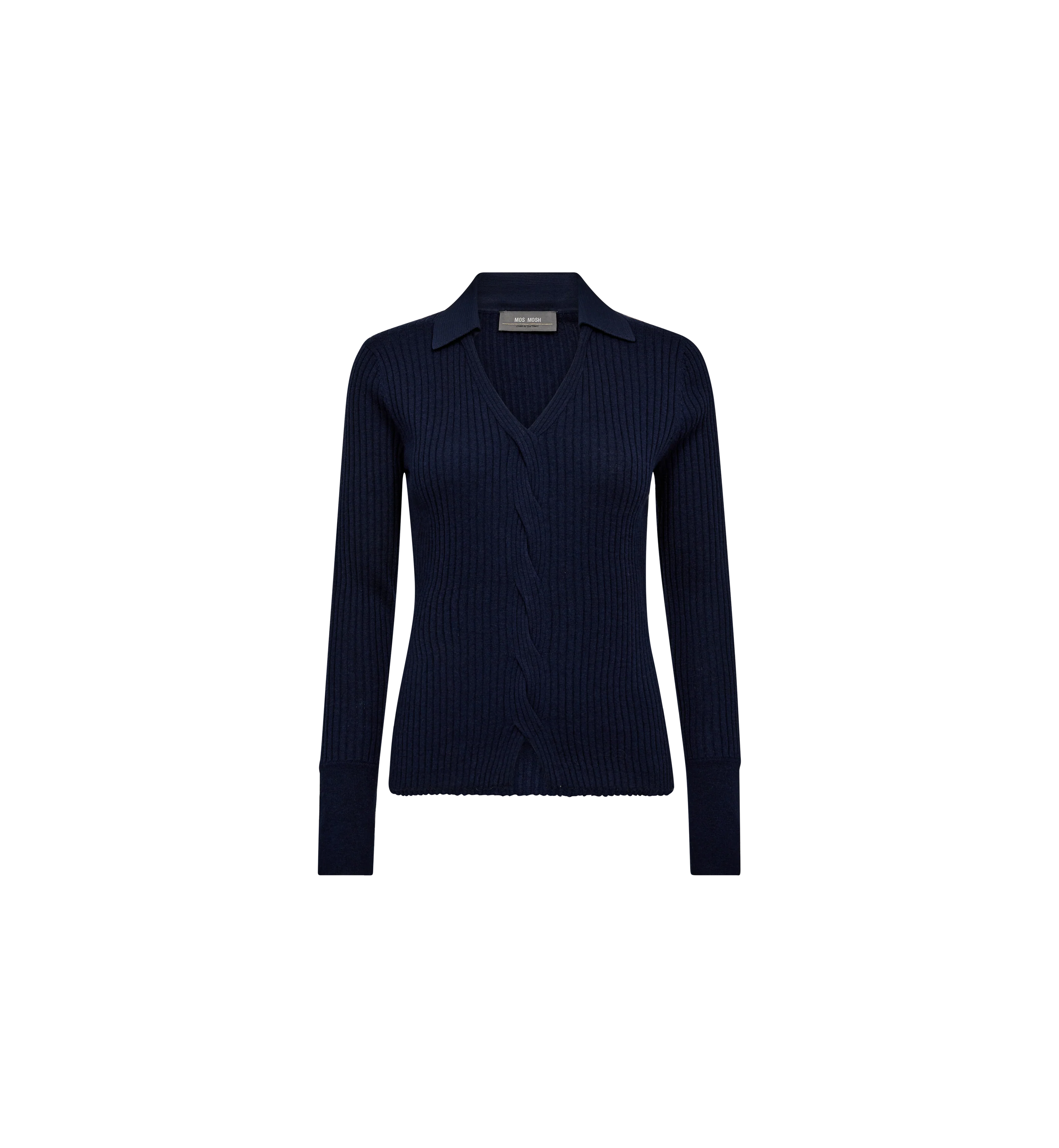 MMRelena Rib Polo Knit - Image 7