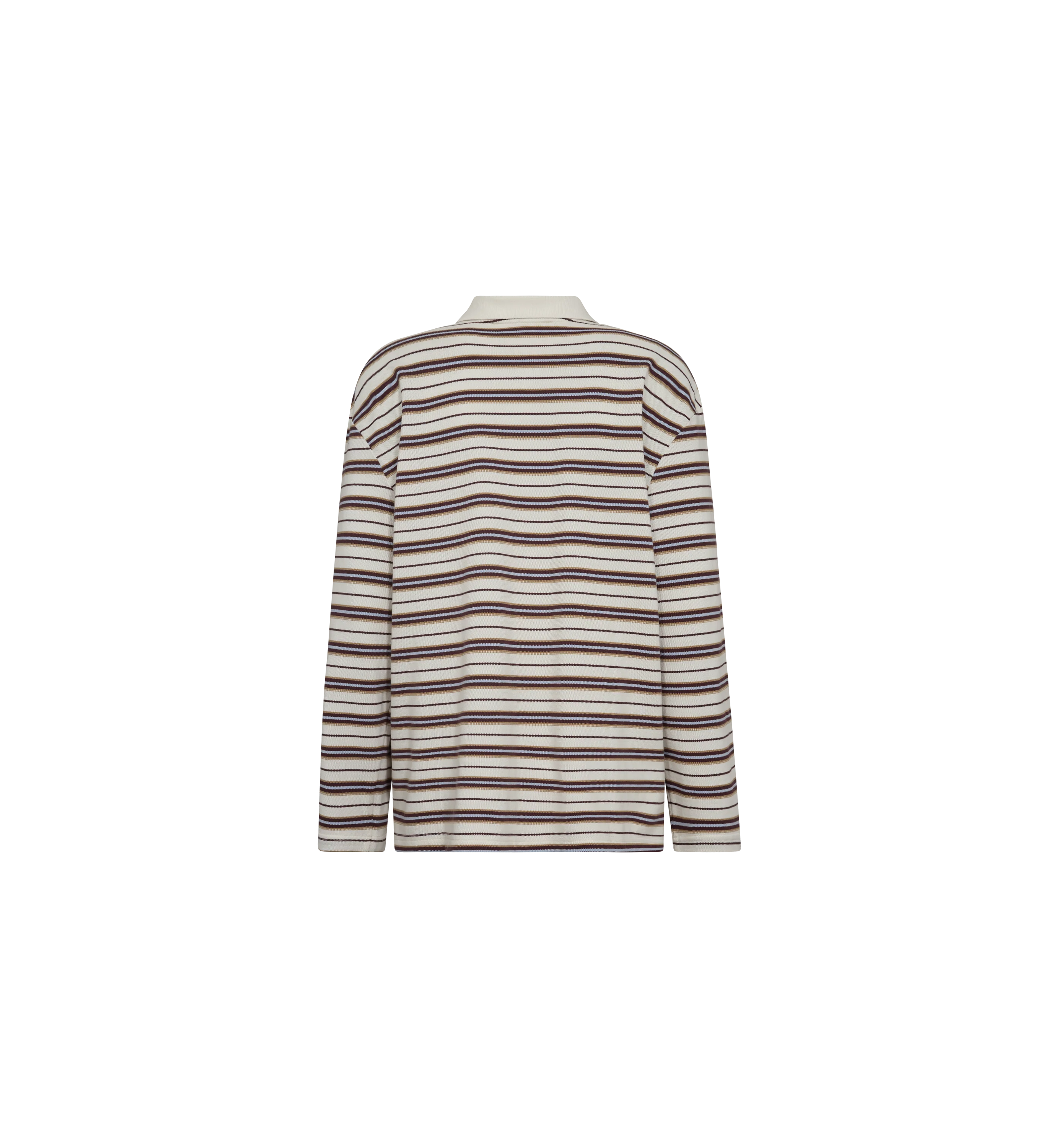 MMRossett LS Stripe Polo Tee - Image 4