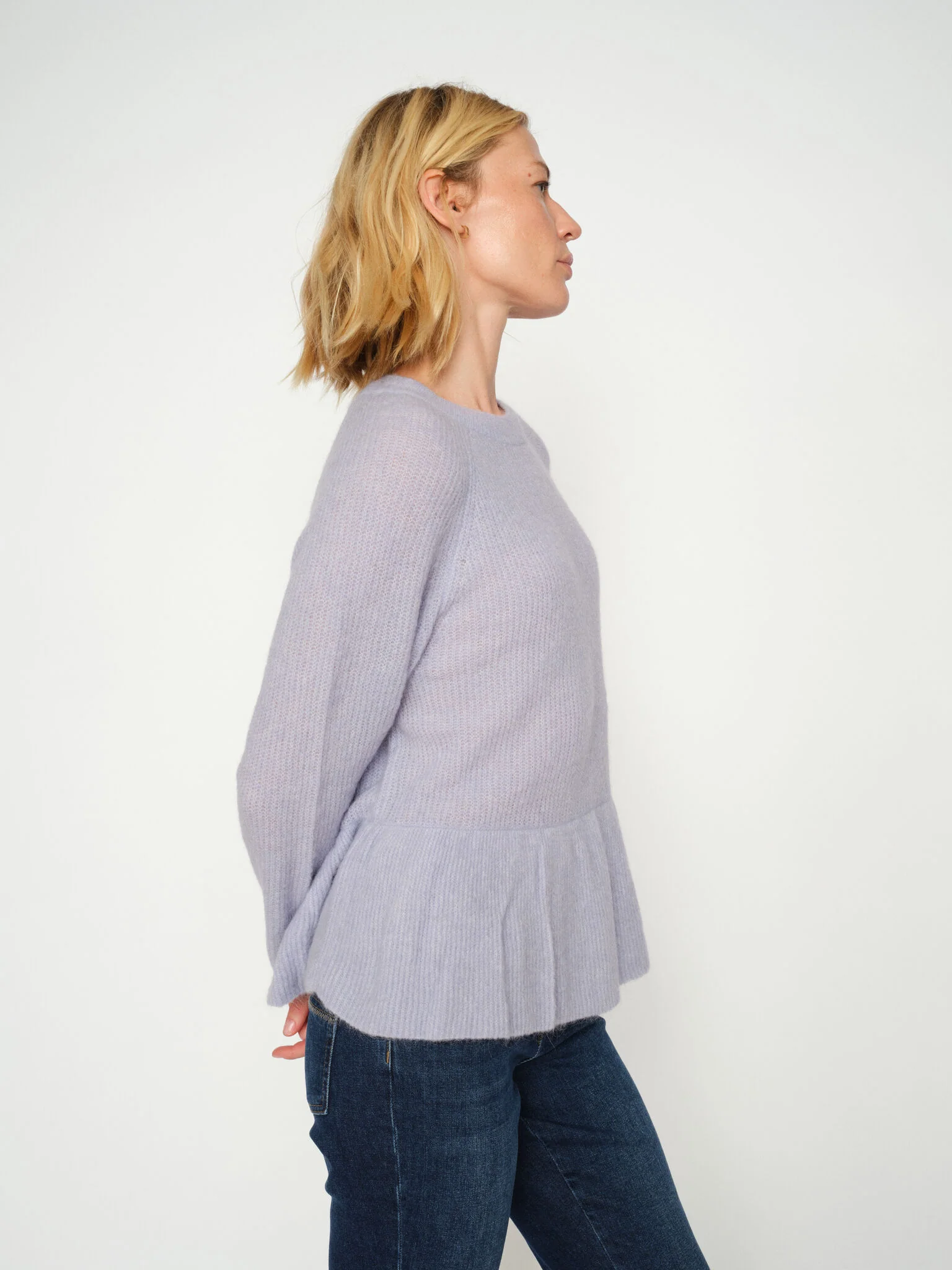 MMThora O-Neck Frill Knit - Image 2