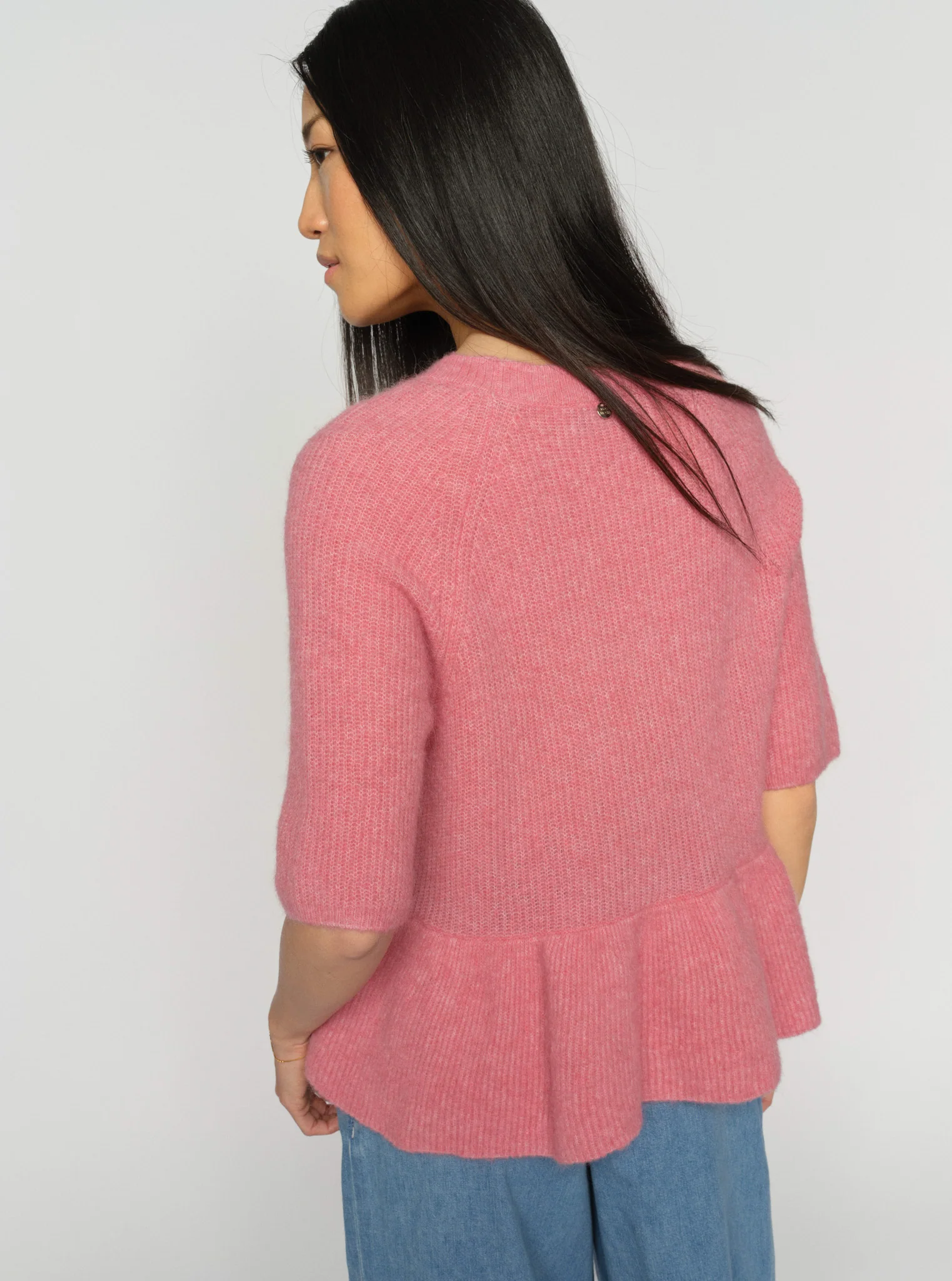 MMThora O-Neck Frill Knit - Image 2