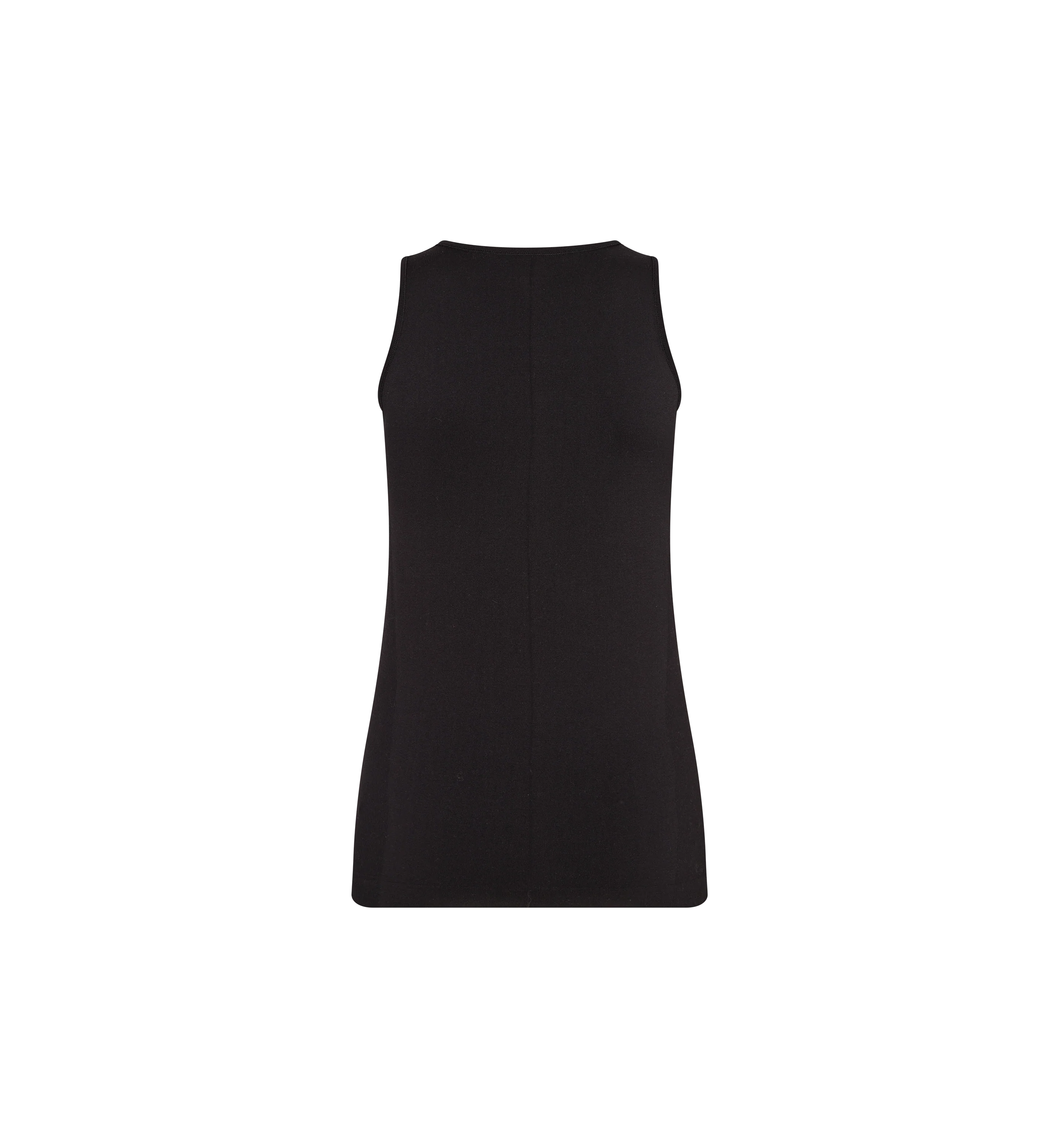 MMVenus Seamless Tank Top - Black - Image 3