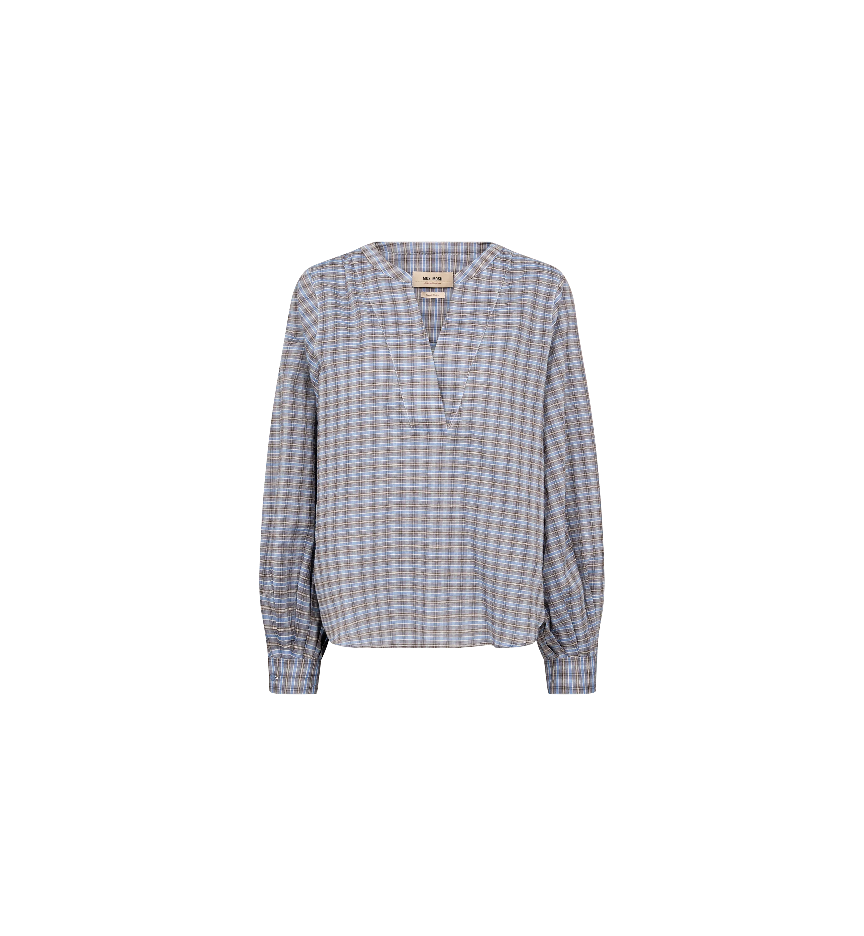 MMYen Check Blouse - Image 3